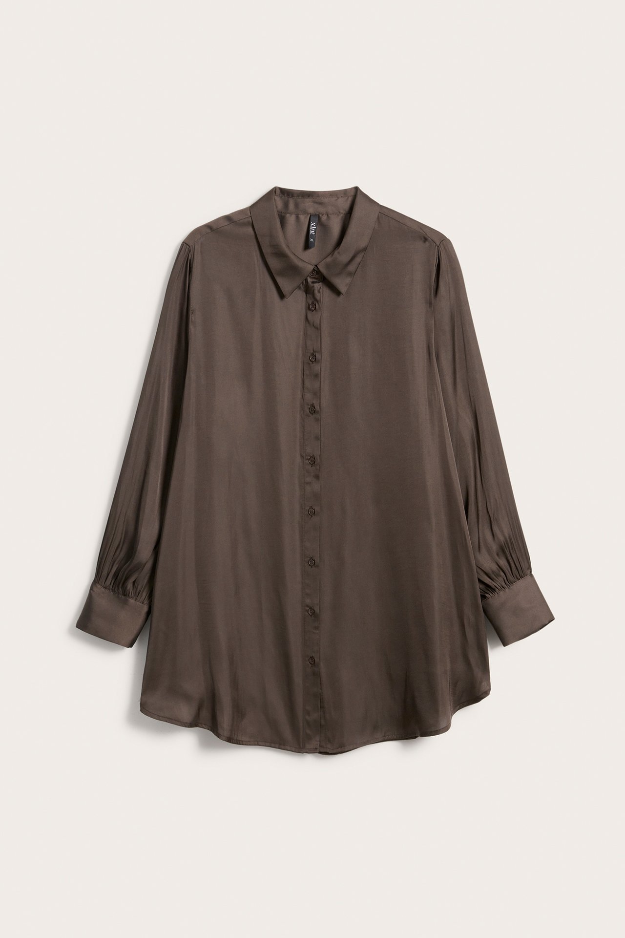 Bluse - Mørkebrun - 6