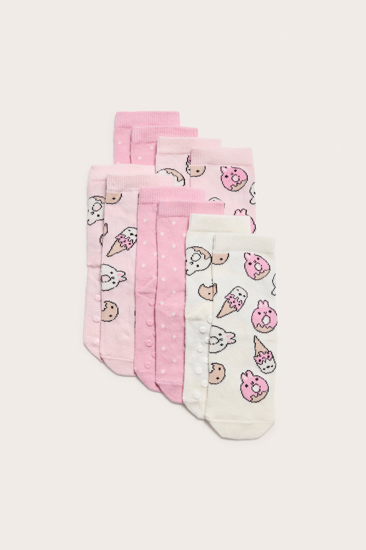 Strumpor 5-pack - Rosa - 1