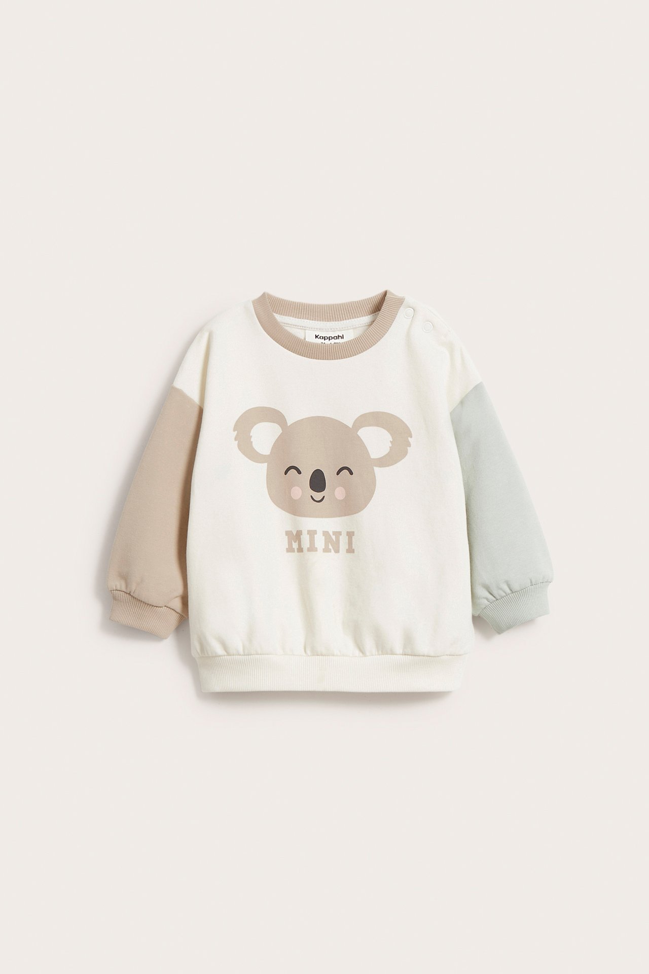 Sweatshirt med tryck baby - Offwhite - 7