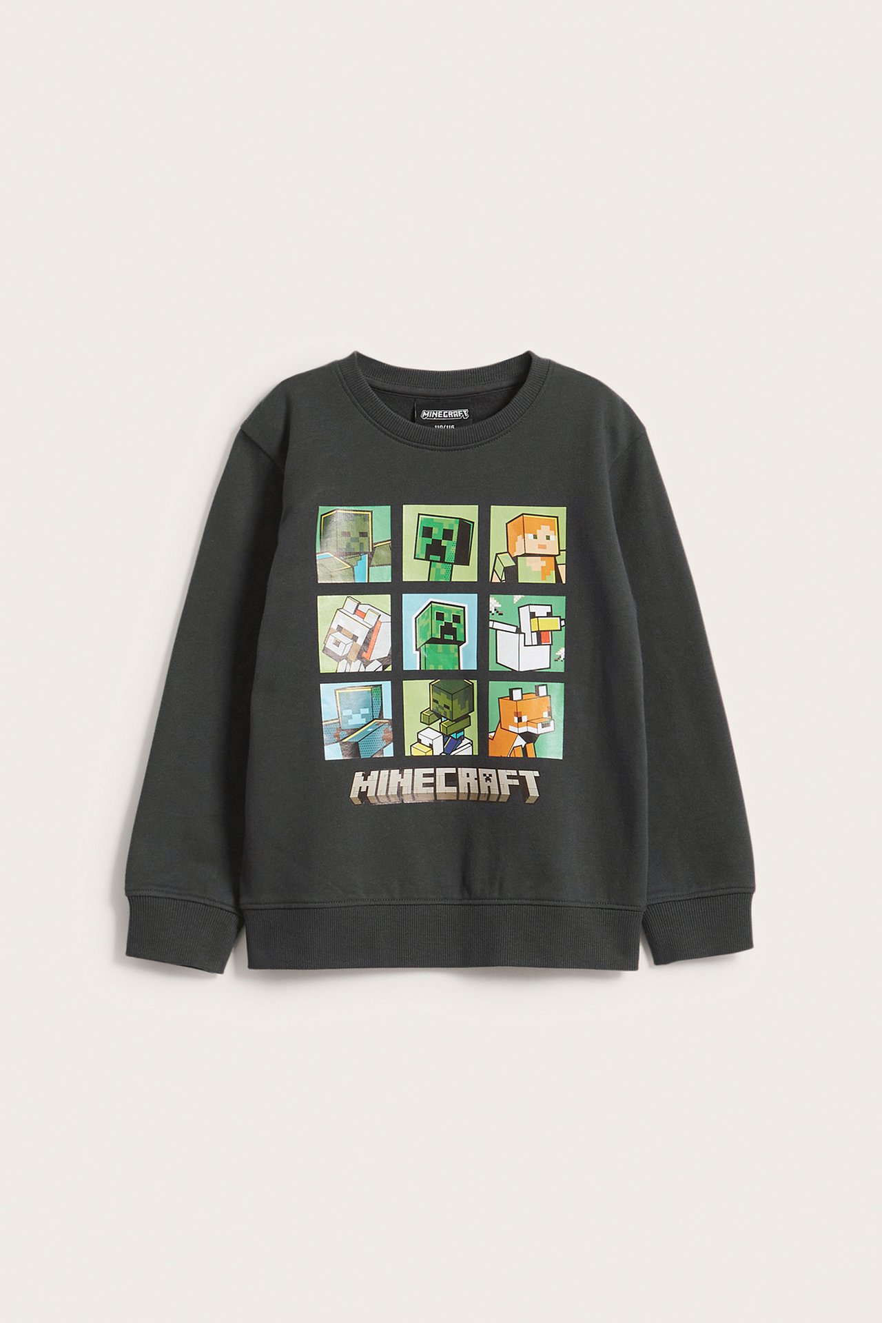 Sweatshirt Minecraft - Svart - 2