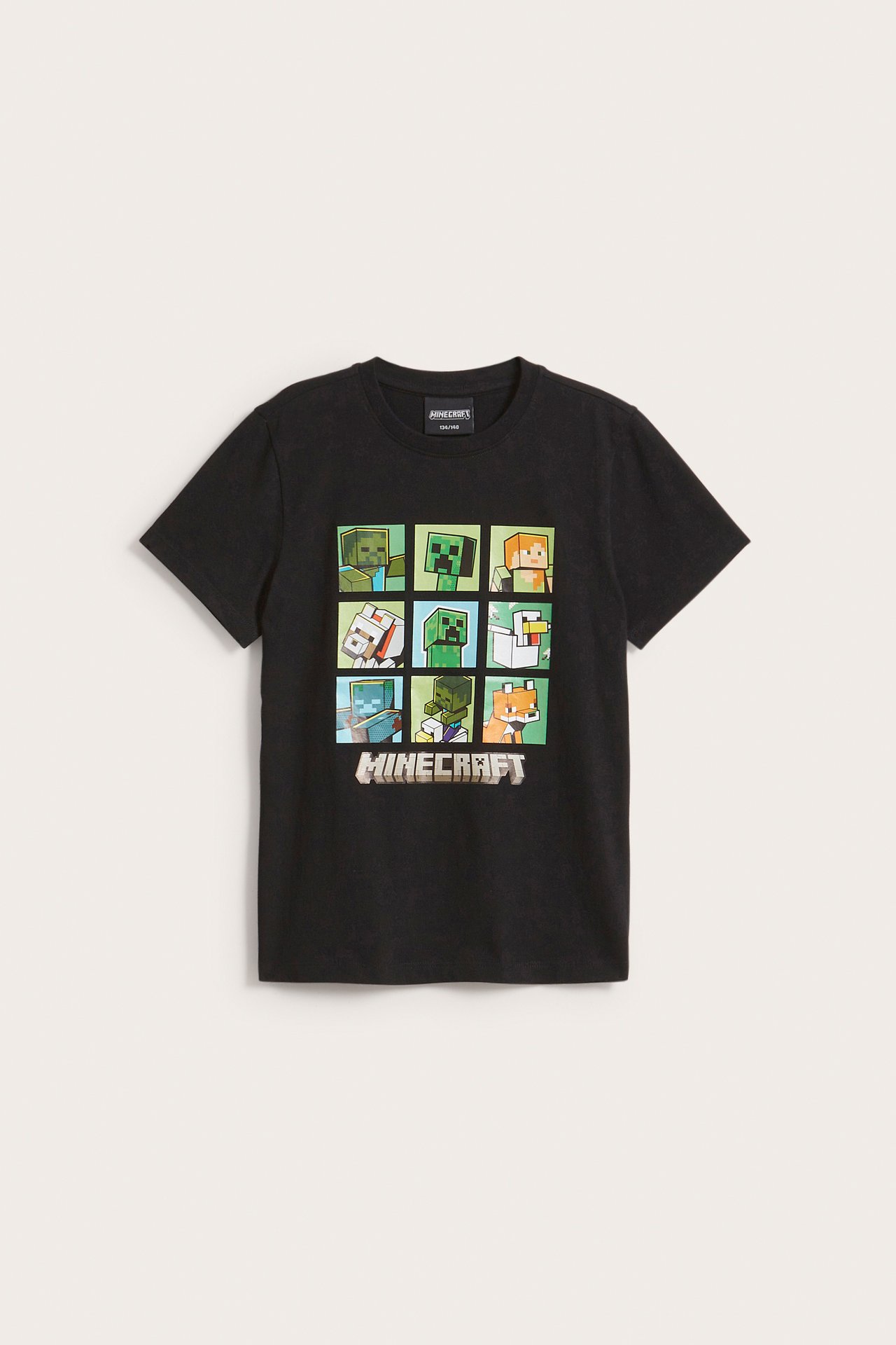T-shirt Minecraft - Czarne - 2