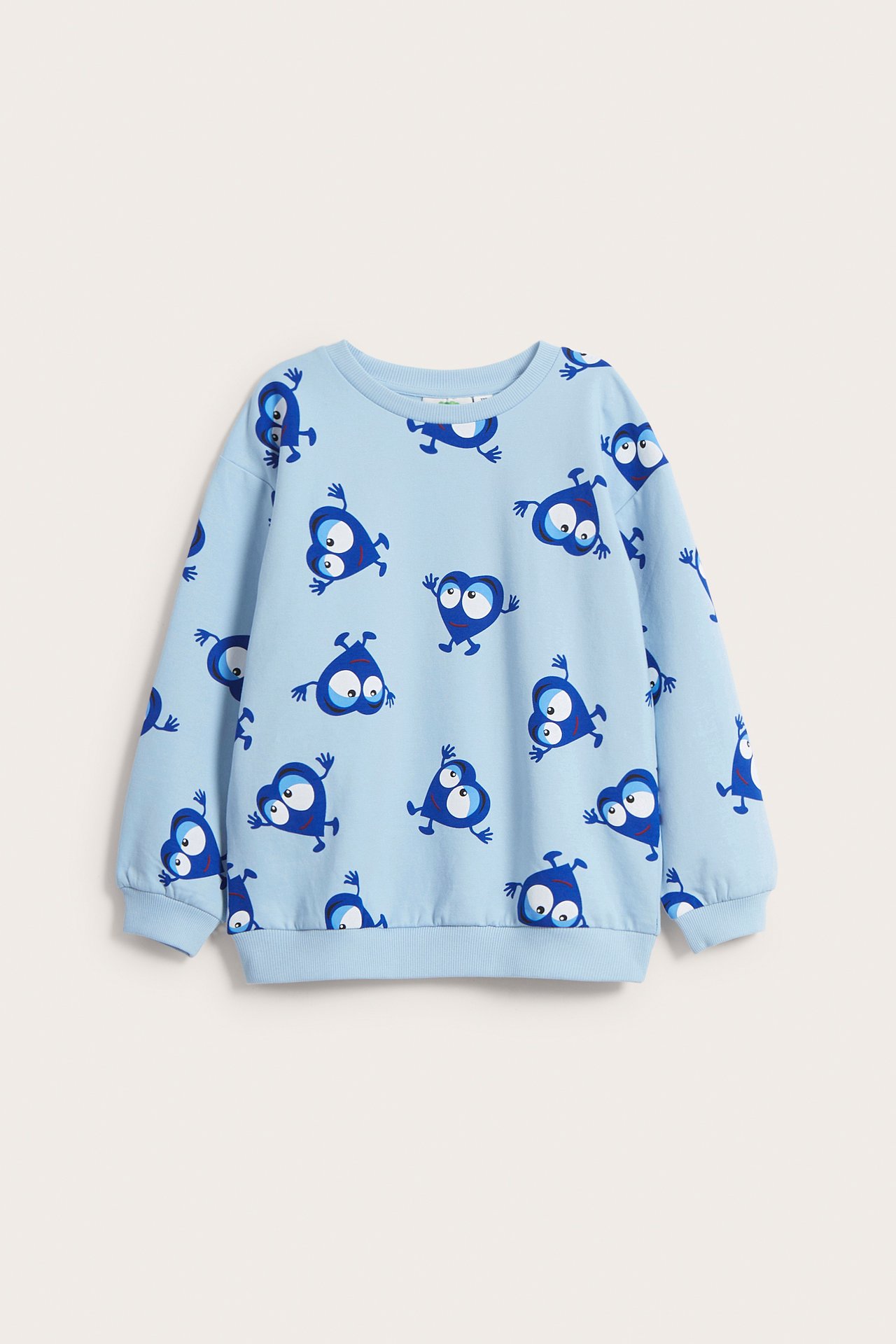Sweatshirt Babblarna - Ljusblå - 6