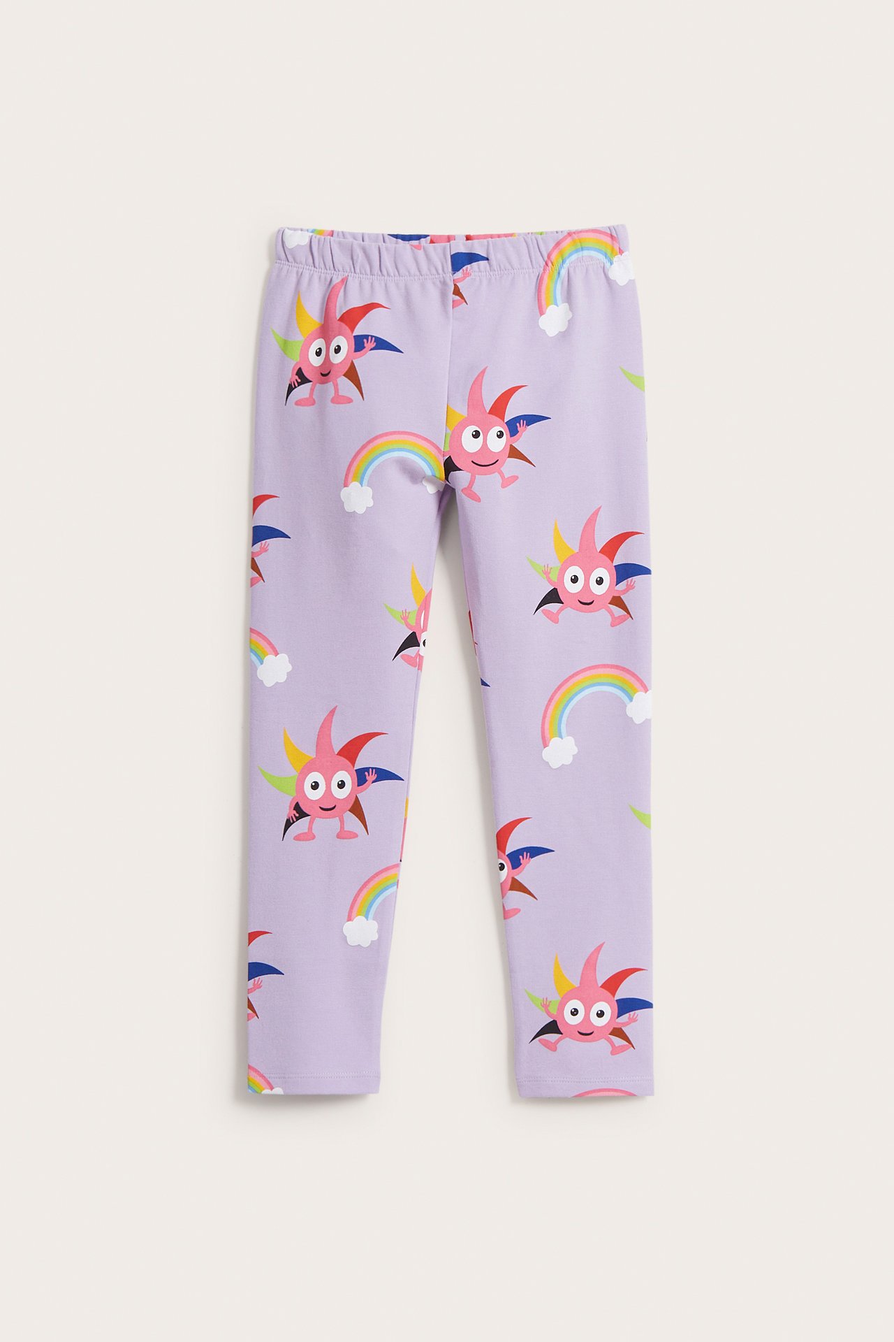 Legginsy Babblarna - Jasnofioletowy - 2