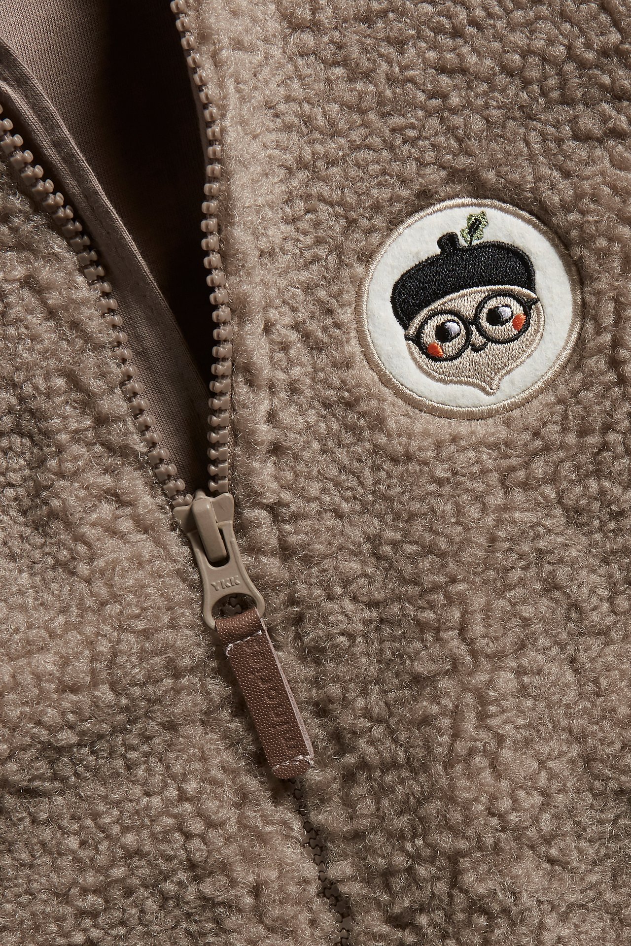 Heldress i pilé - Beige - 1