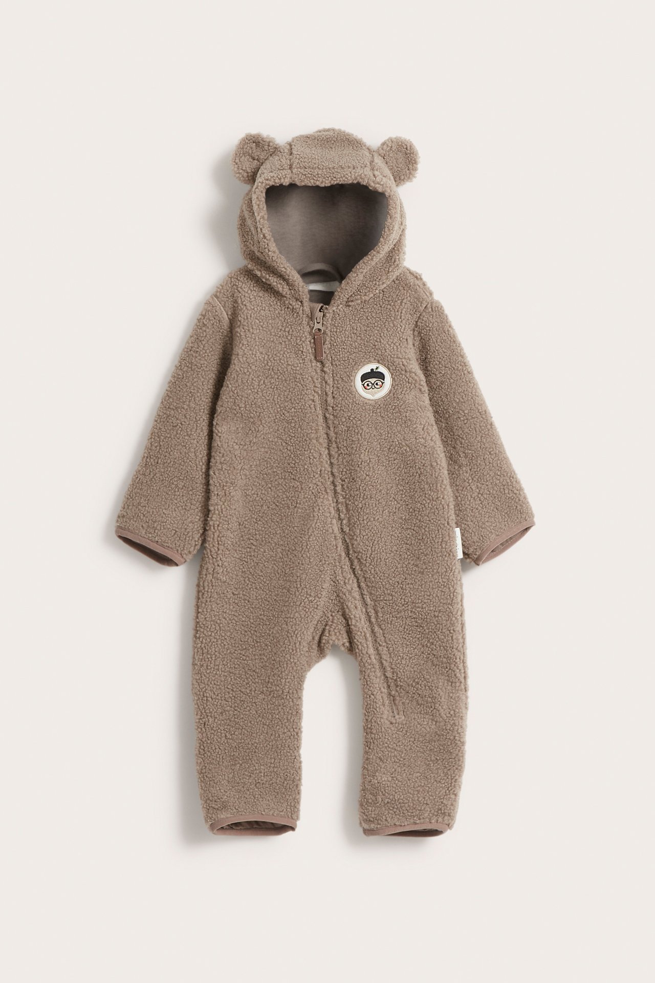 Heldress i pilé - Beige - 2