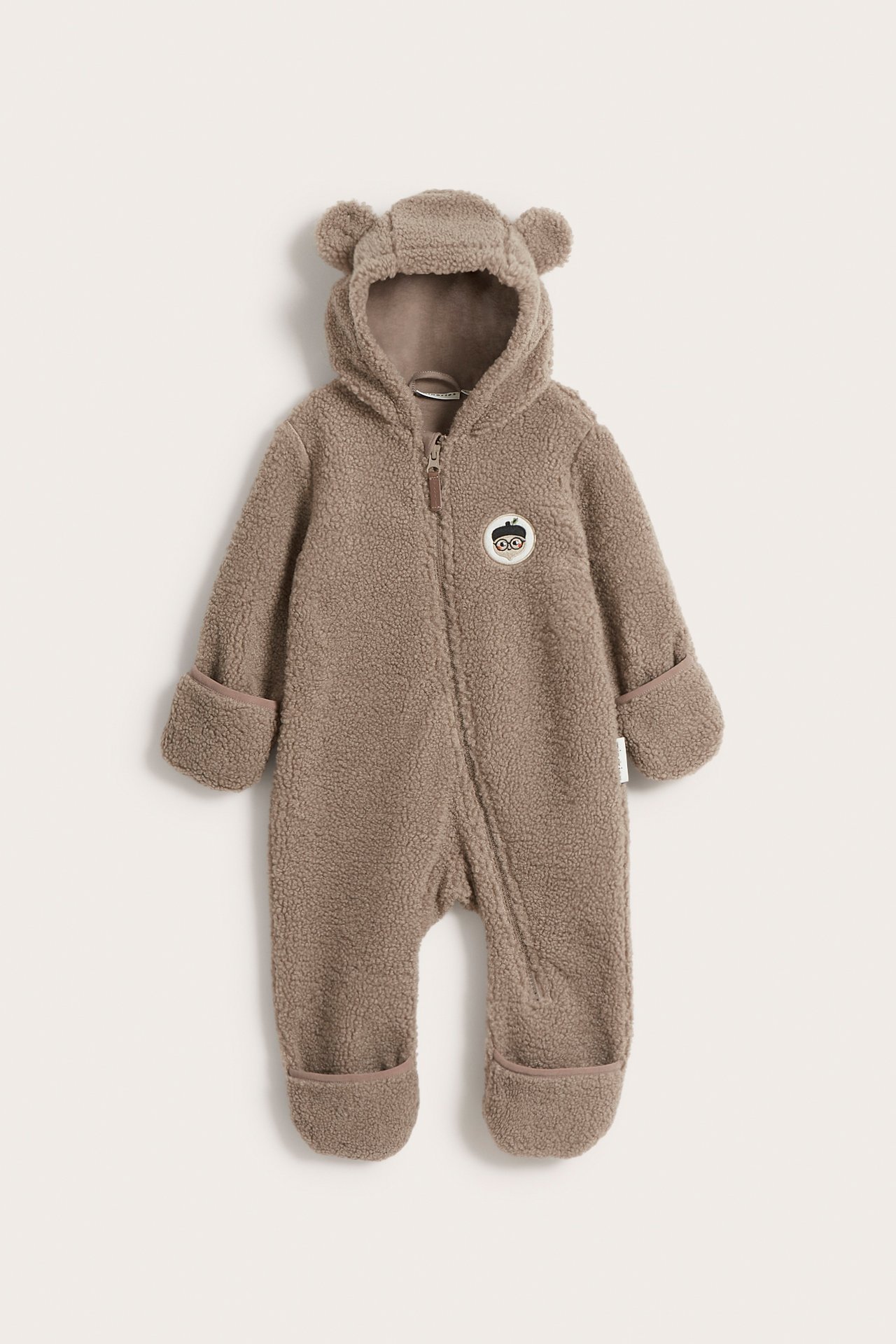 Heldress i pilé - Beige - 3