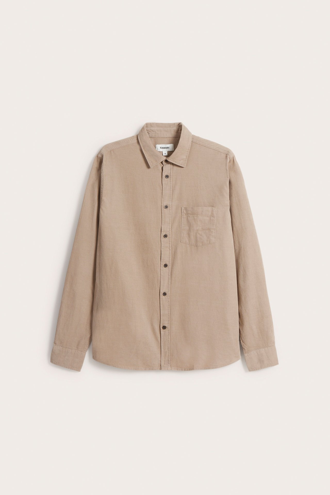Vakosamettipaita - Beige - 6