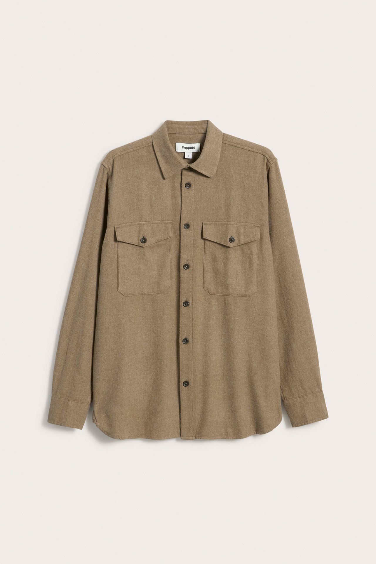 Overshirt i flanell