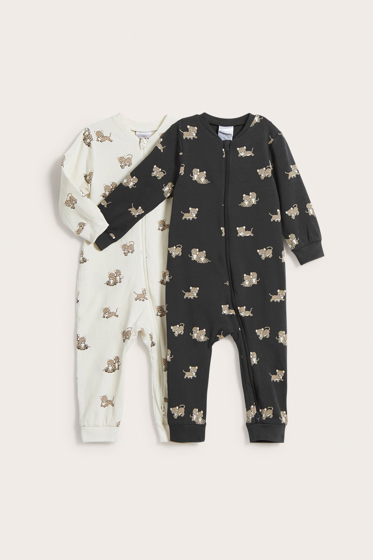 Mönstrad pyjamas 2-pack baby