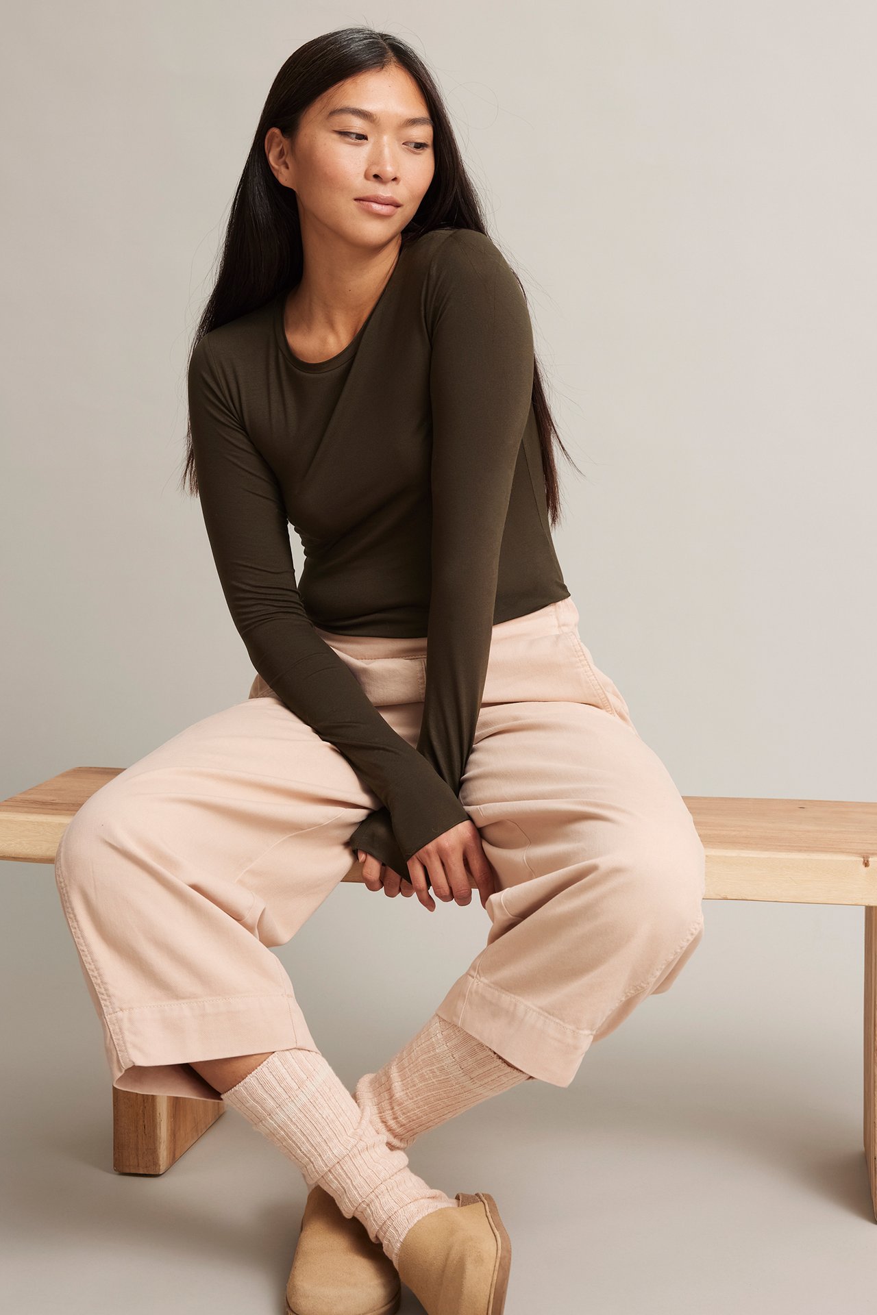 Genser Loungewear - Brun - 2