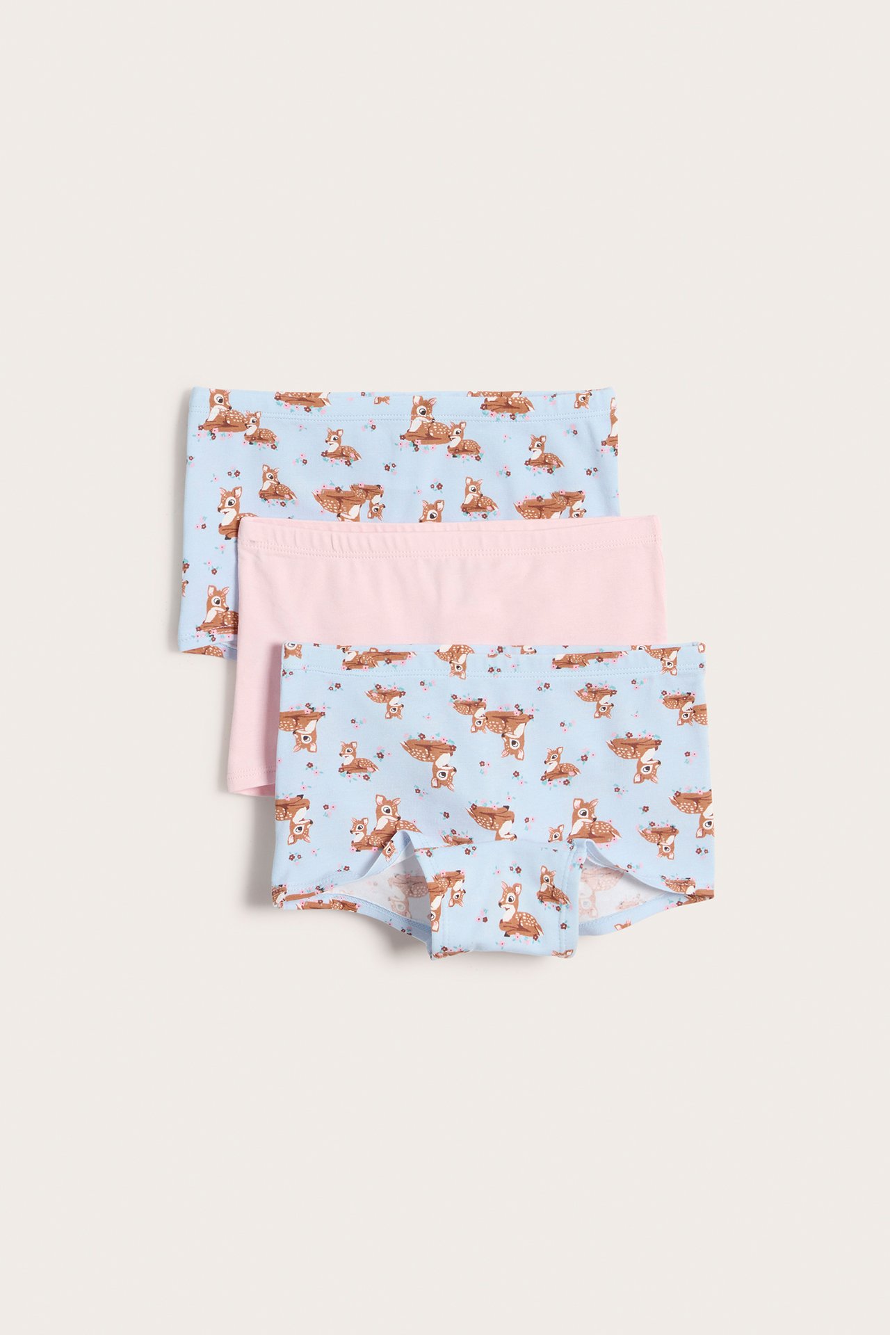 Boxertrosor rådjur 3-pack - Blå - 1