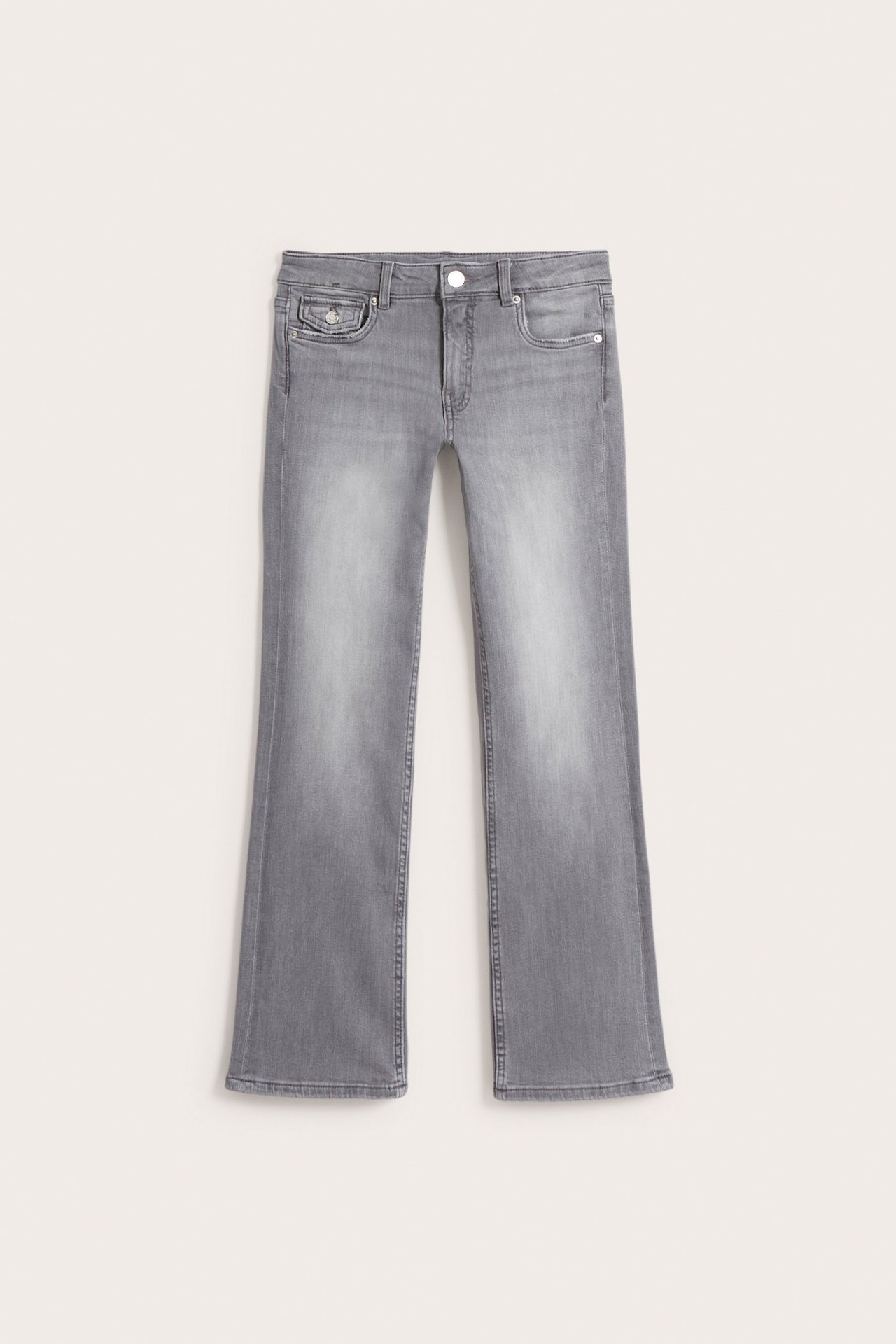 Bootcut jeans low waist - Hopeanharmaa - 3