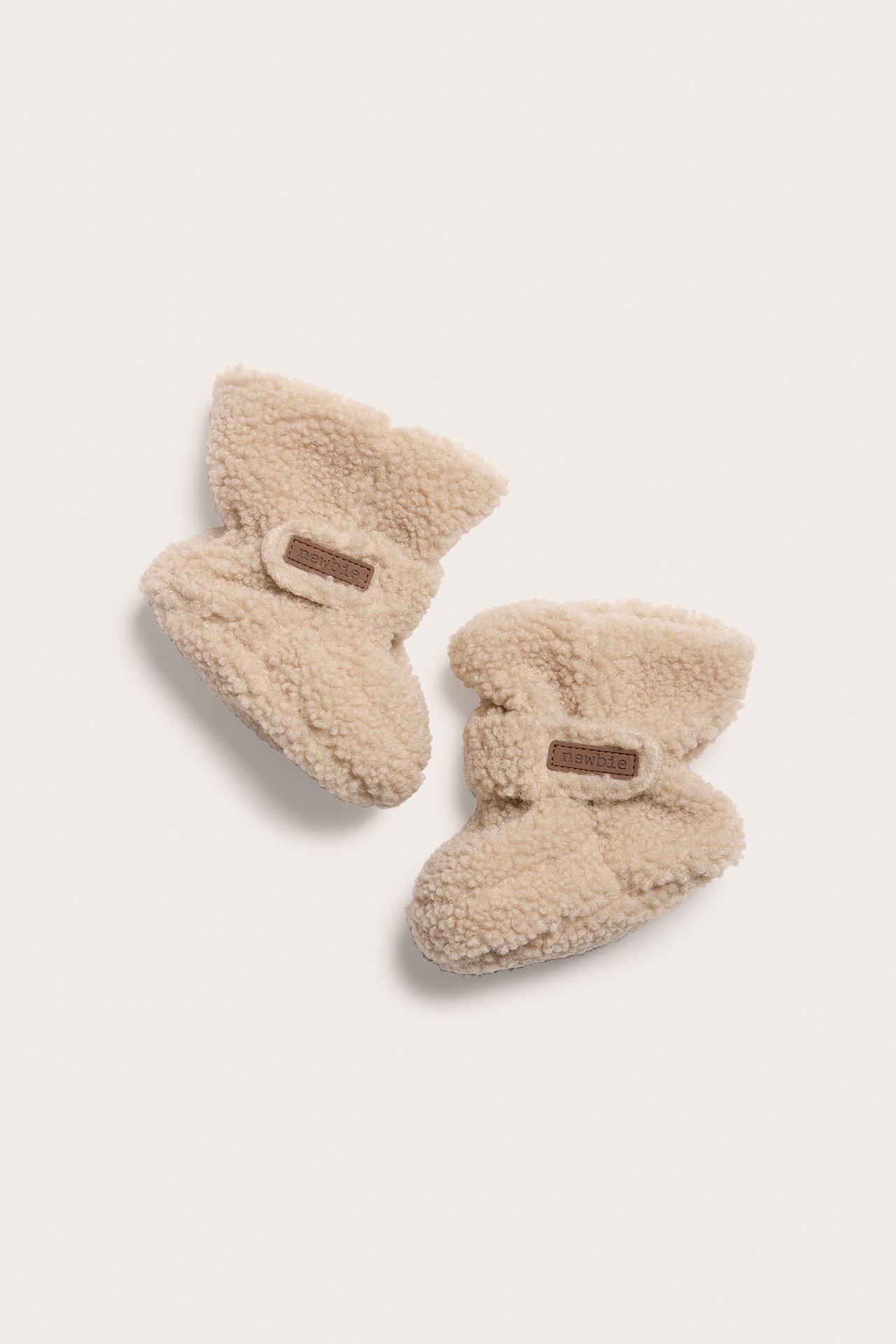 Fôrede tøfler - Beige - 2