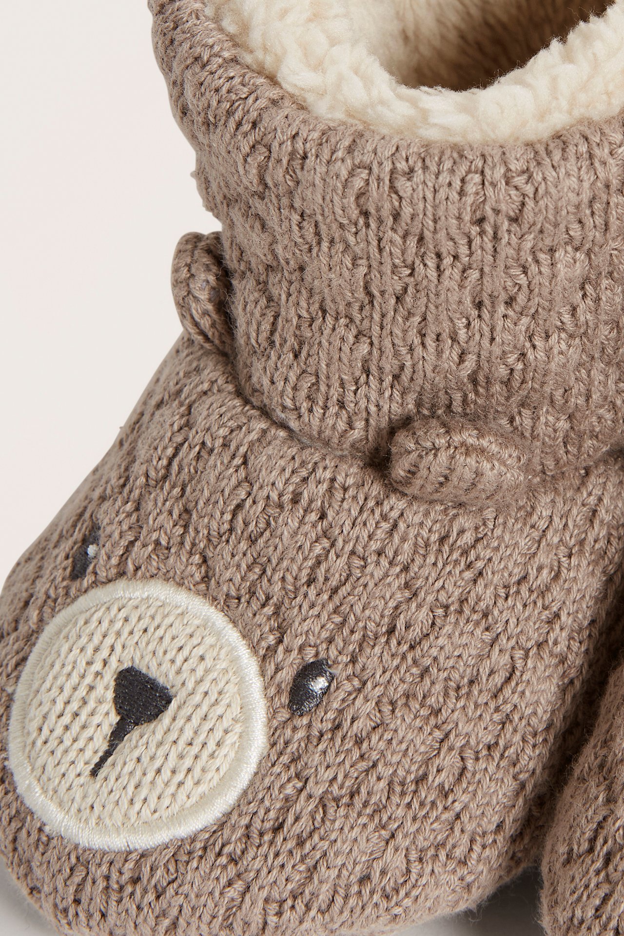 Vauvojen tossut - Tummanbeige - 1