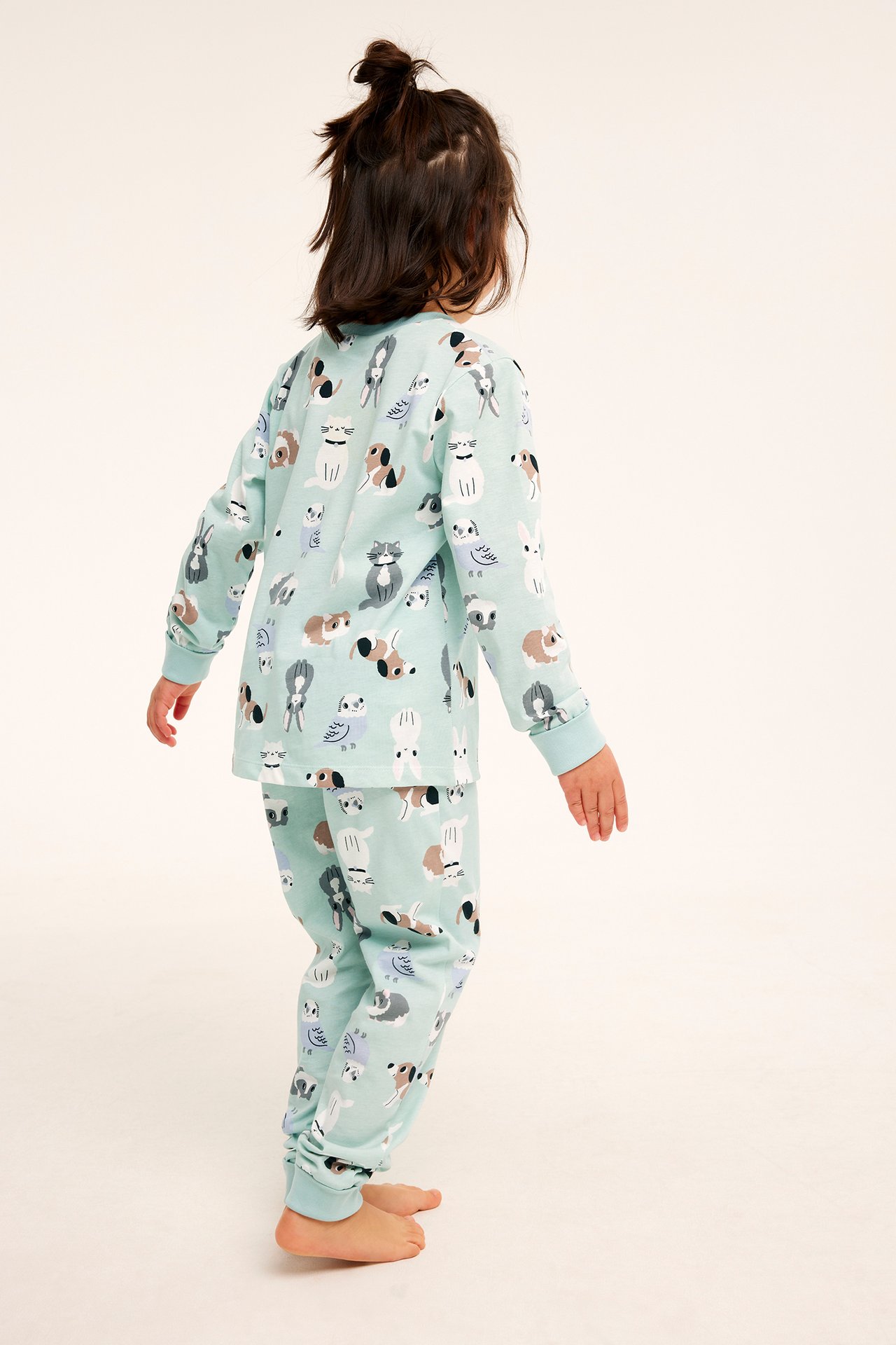 Pyjamas veterinär 2-pack - Ljusturkos - 7