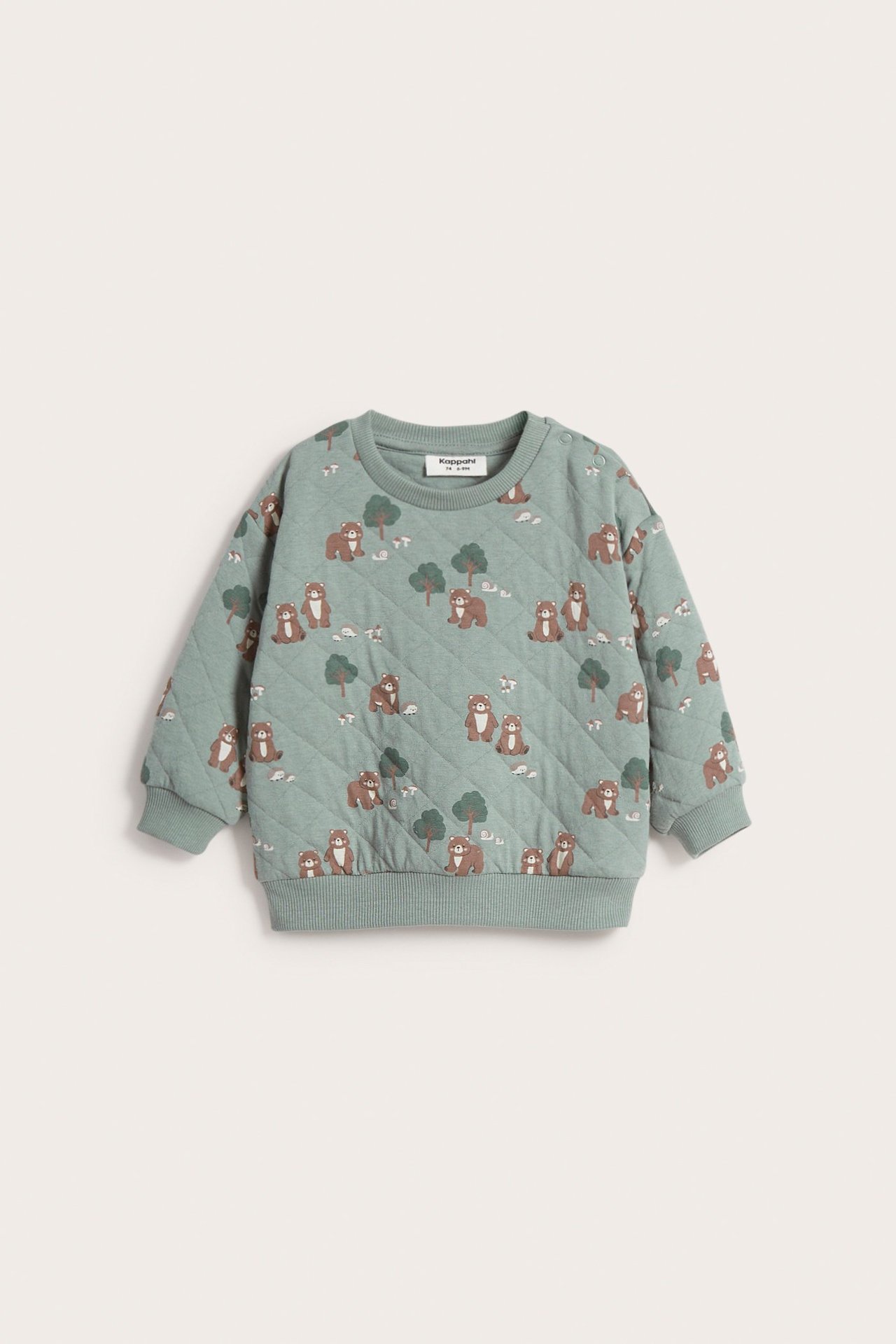 Quiltad sweatshirt baby