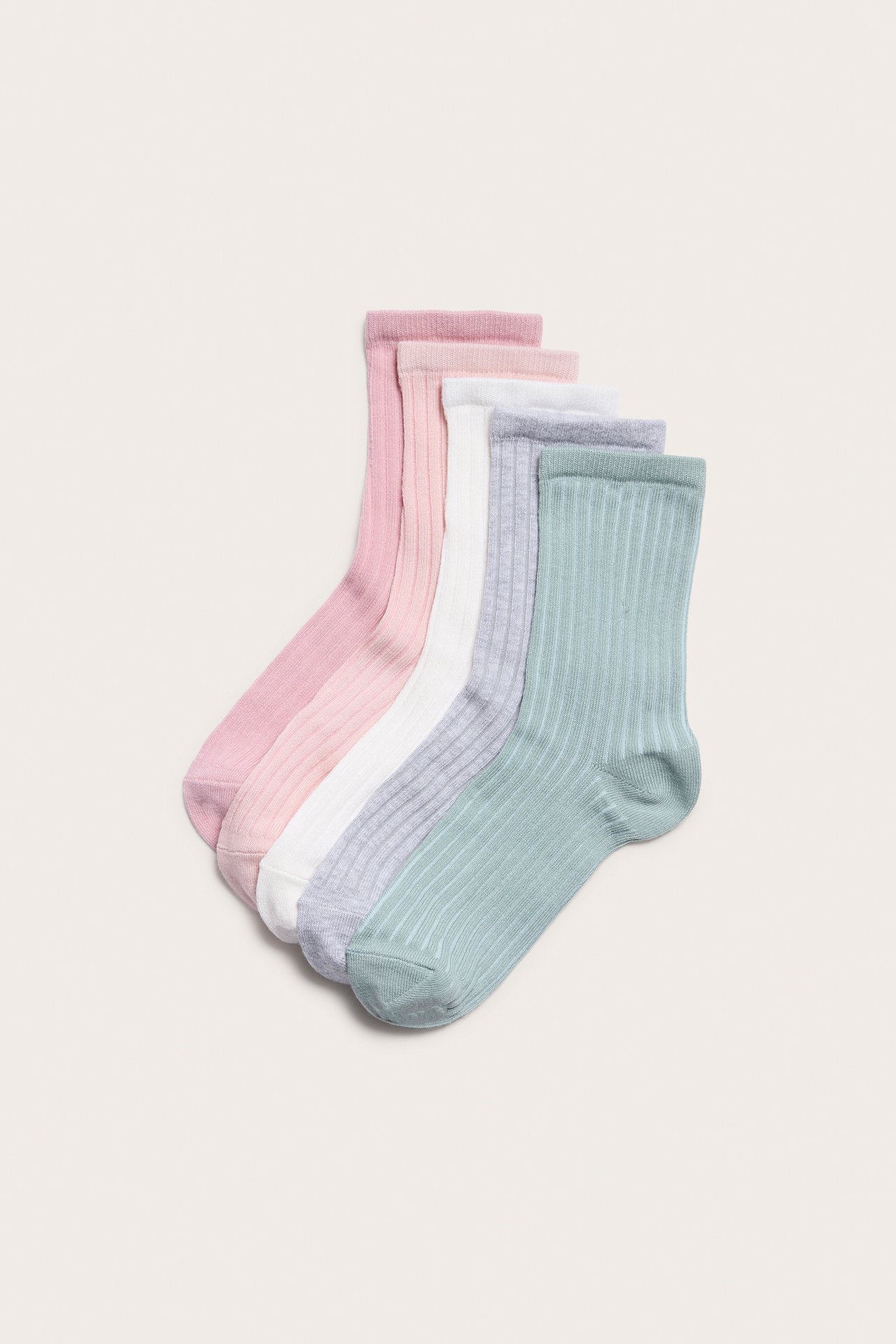 Sukat 5-pack - Pinkki - 1