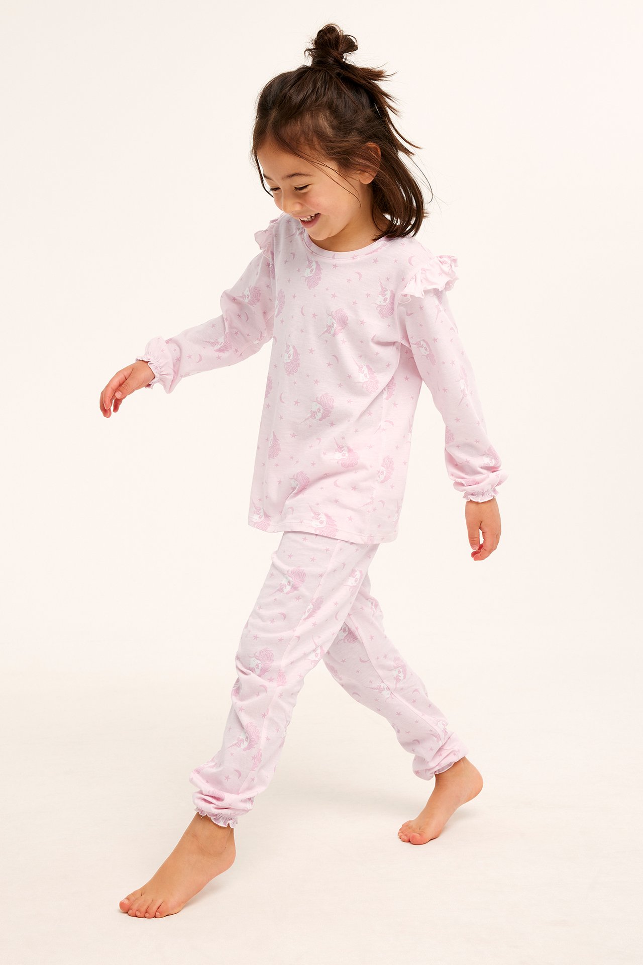 Kuviollinen pyjama - Pinkki - 3