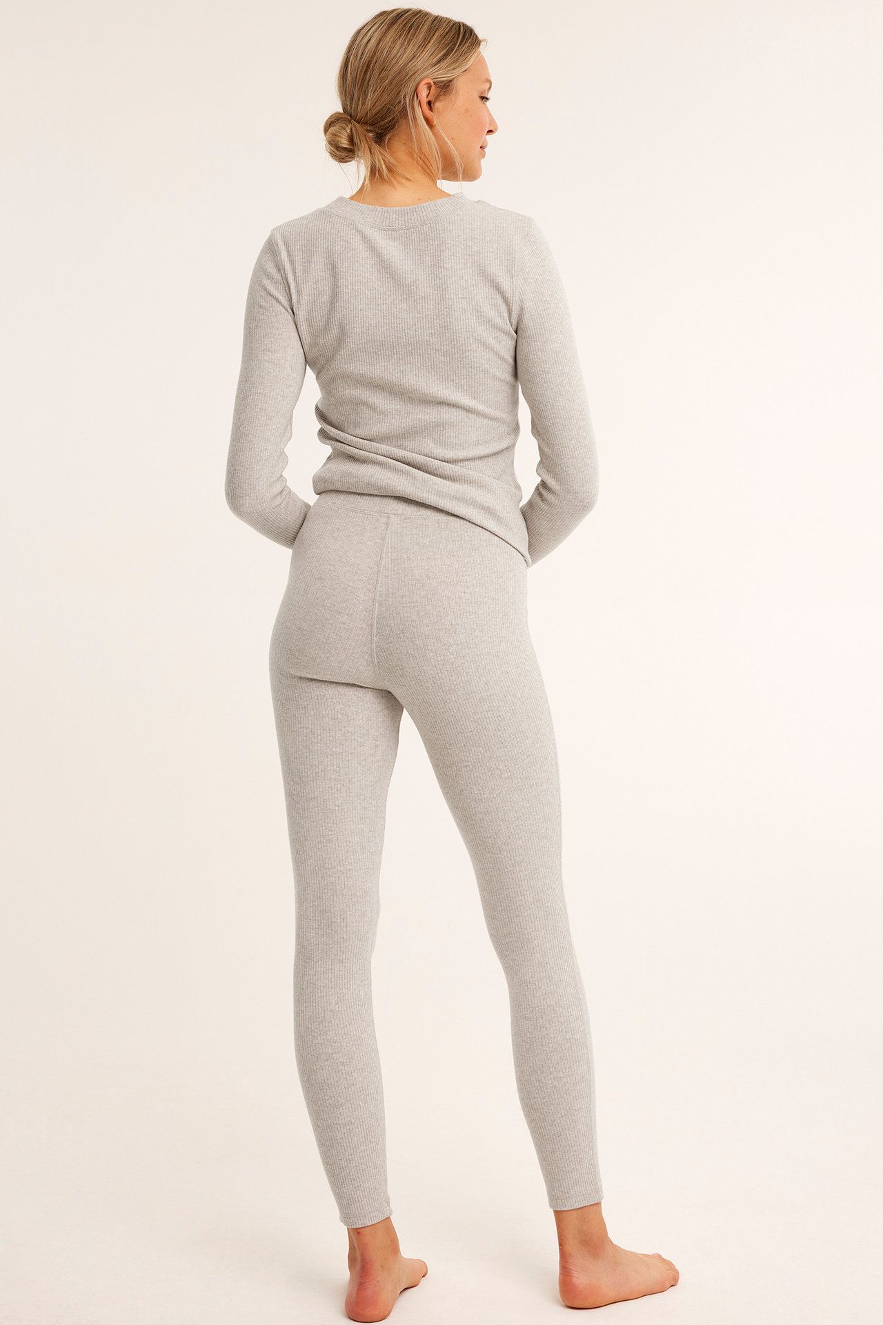 Leggings Loungewear - Lys beige - 180cm / Storlek: S - 5