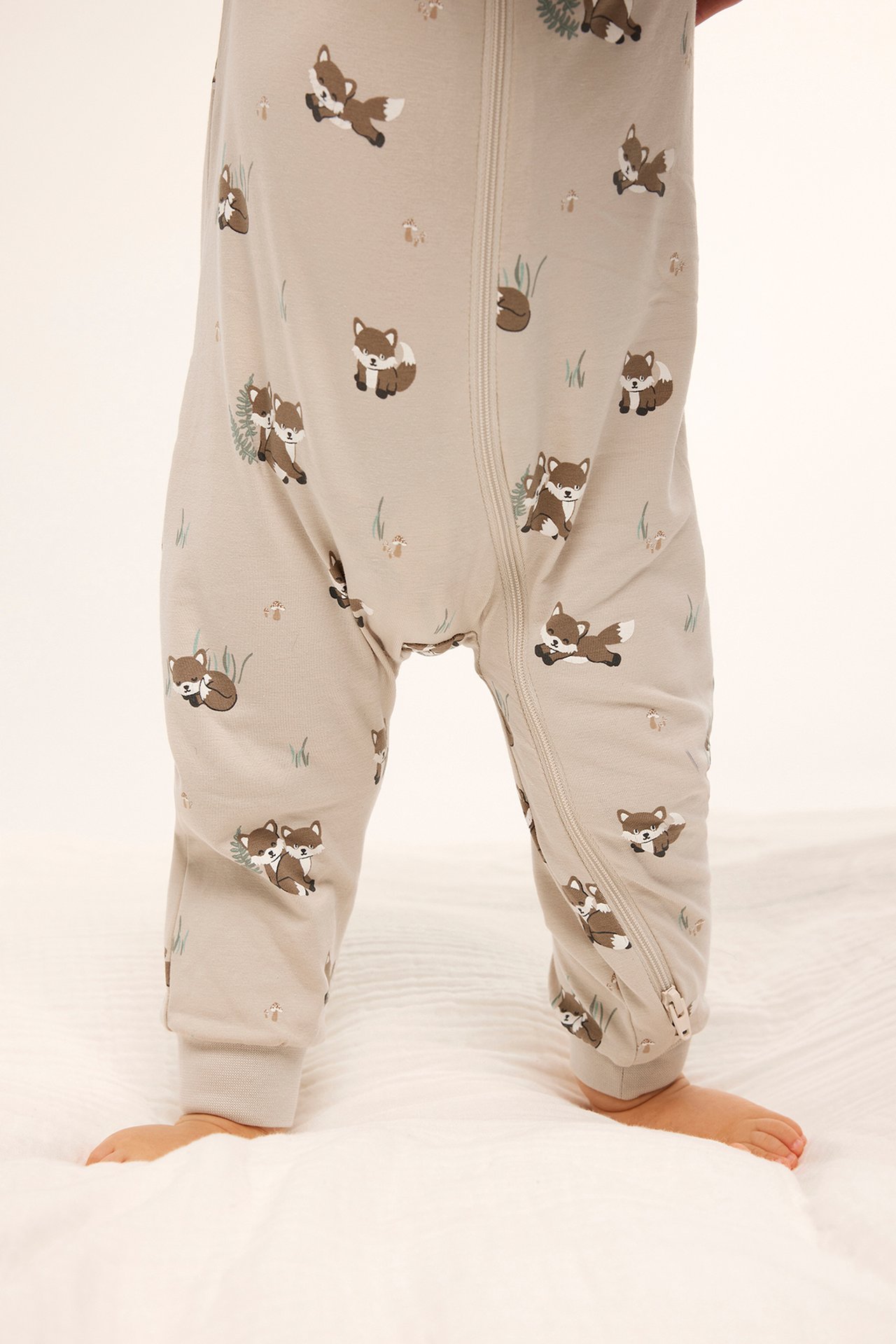 Mönstrad pyjamas 2-pack - Ljusgrön - 3