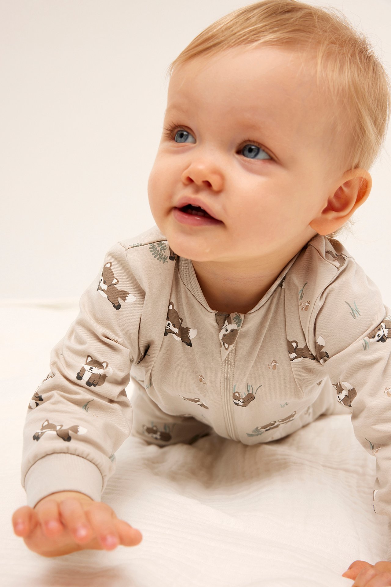 Mönstrad pyjamas 2-pack - Ljusgrön - 6