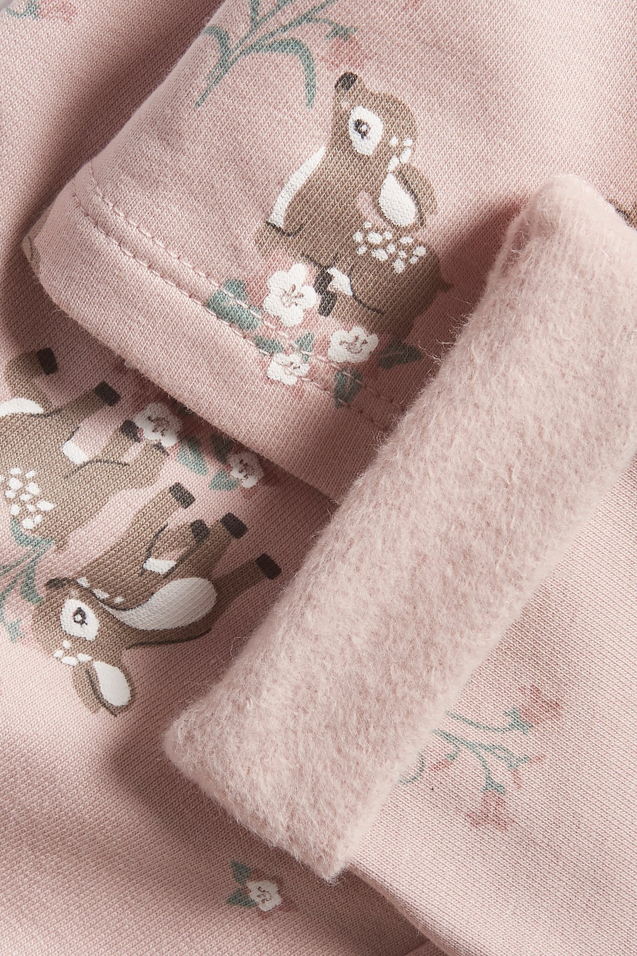 Lämpimät vauvojen leggingsit - Pinkki - 4
