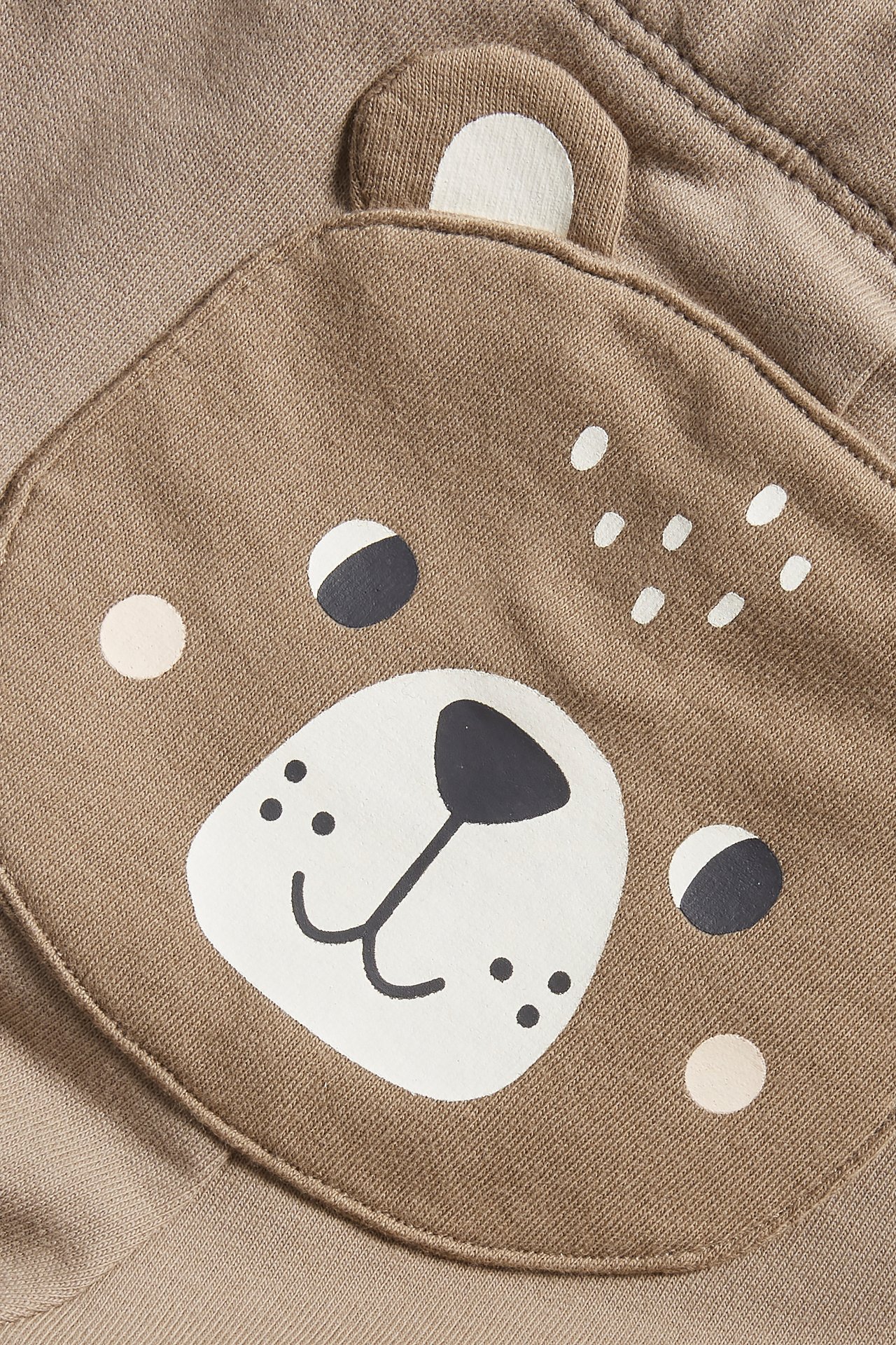 Leggings med applikation baby - Beige - 6