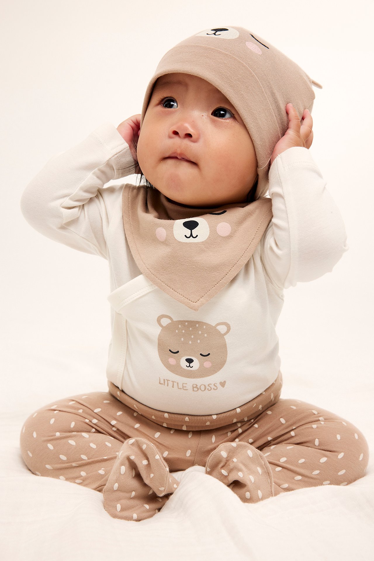 Baby gavesett - Beige - 1