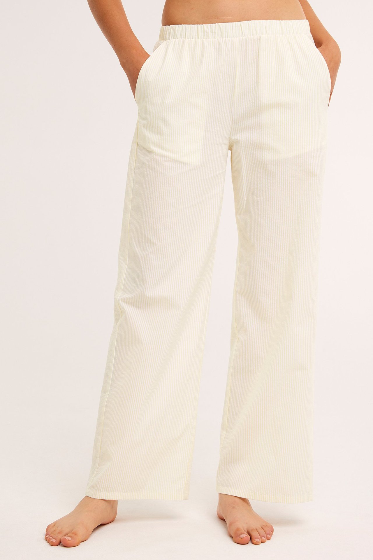 Spodnie piżamowe - Jasnożółty - 1