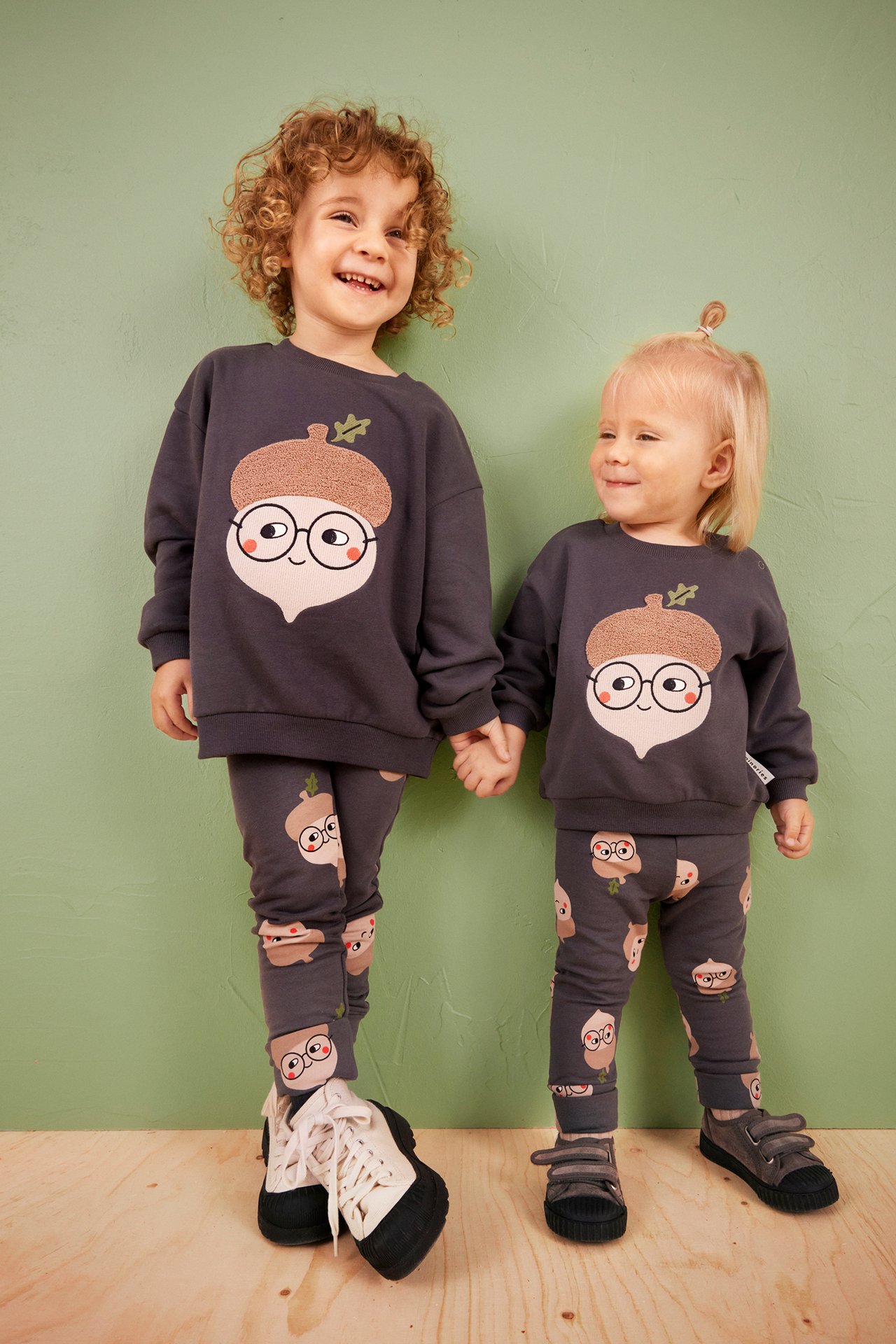 Ocieplane legginsy - Czarne - 1