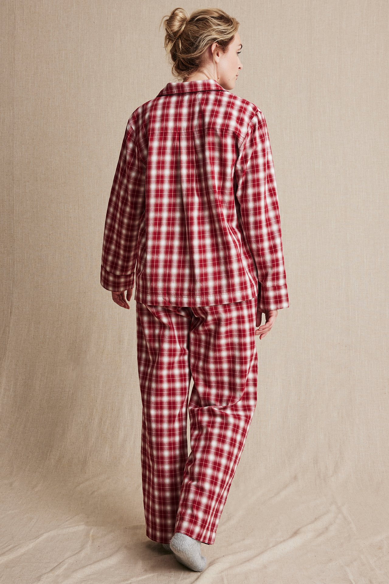 Flanellpyjamas Newbie Woman - Röd - 170cm / Storlek: S - 3