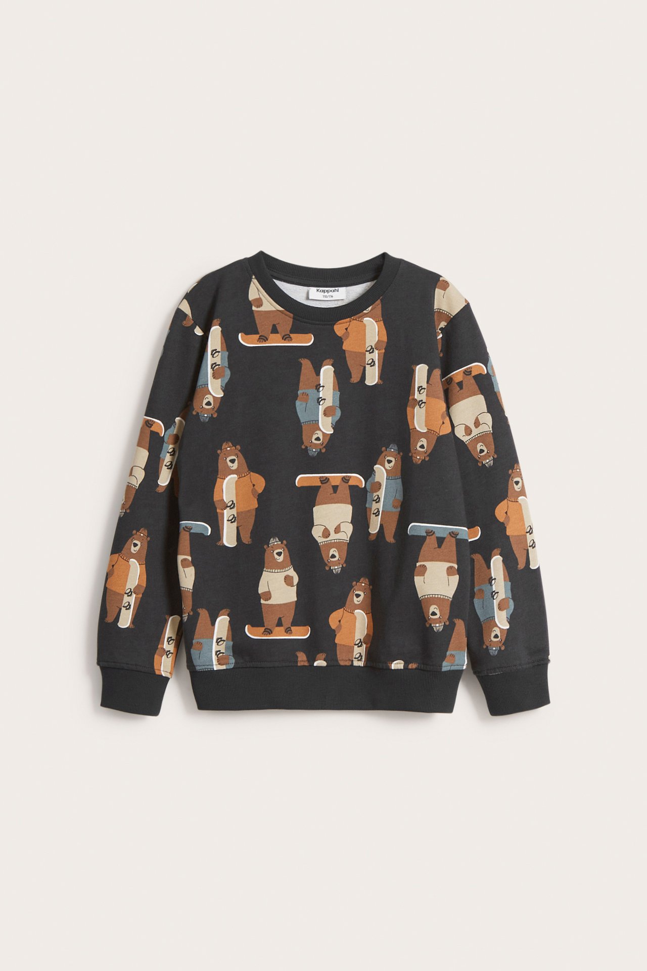 Bluza z nadrukiem - Czarne - 2
