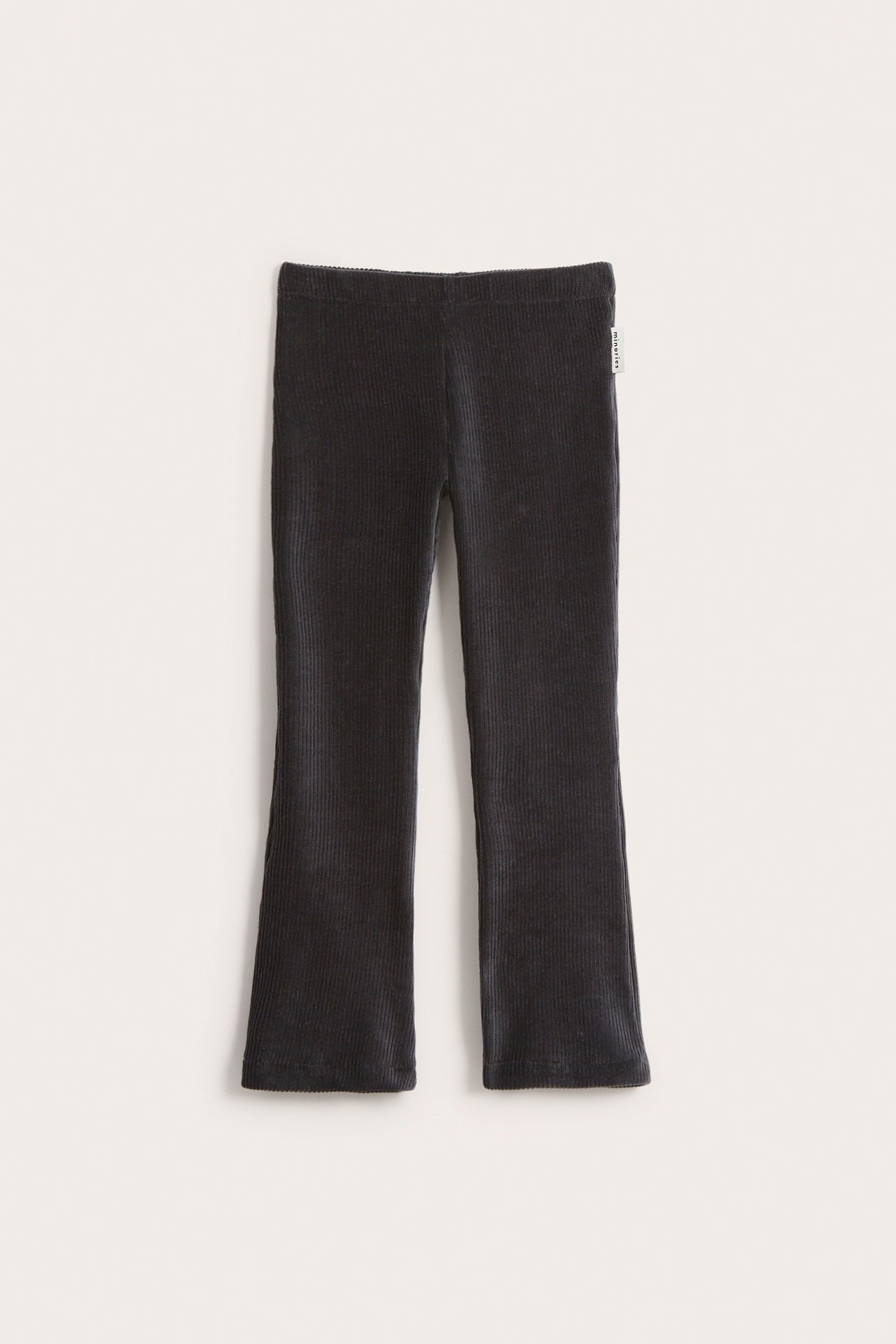 Ribbade leggings - Svart - 2