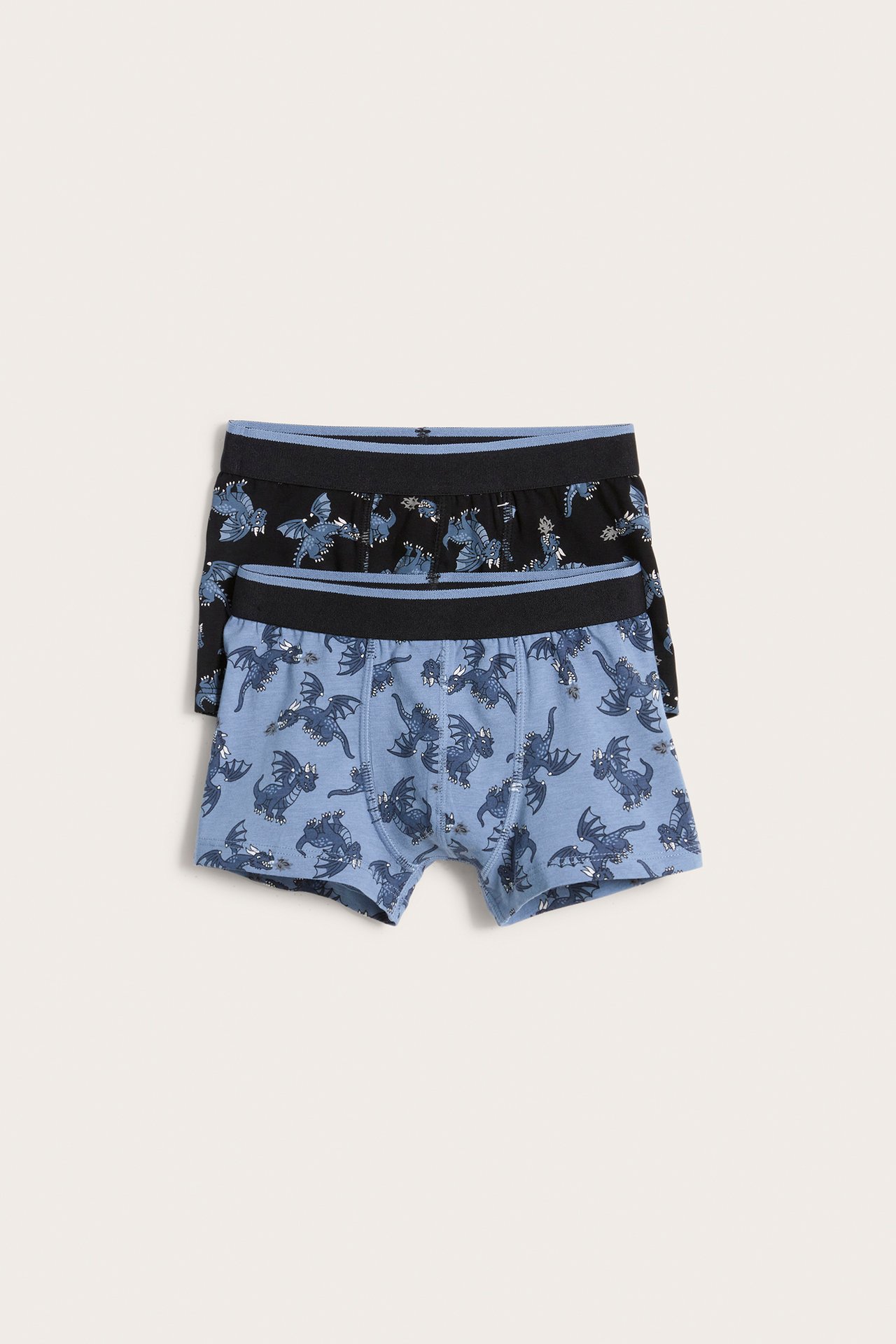 Boxerkalsonger 2-pack - Svart - 1