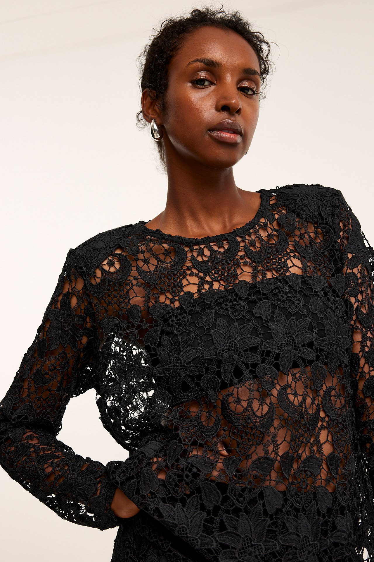 Pitsipaita - Musta - 2