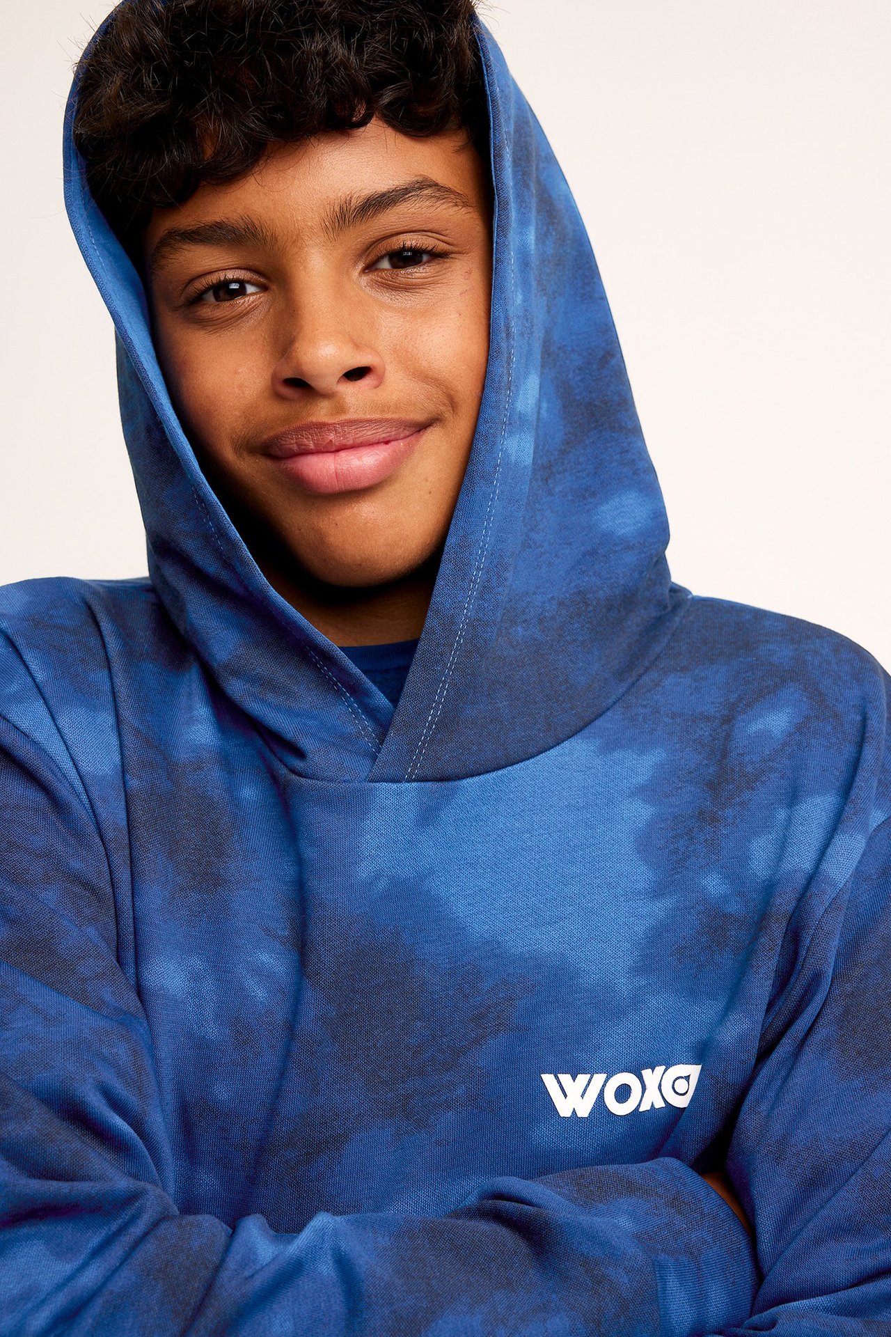 Hoodie Woxo - Mörkblå - 1