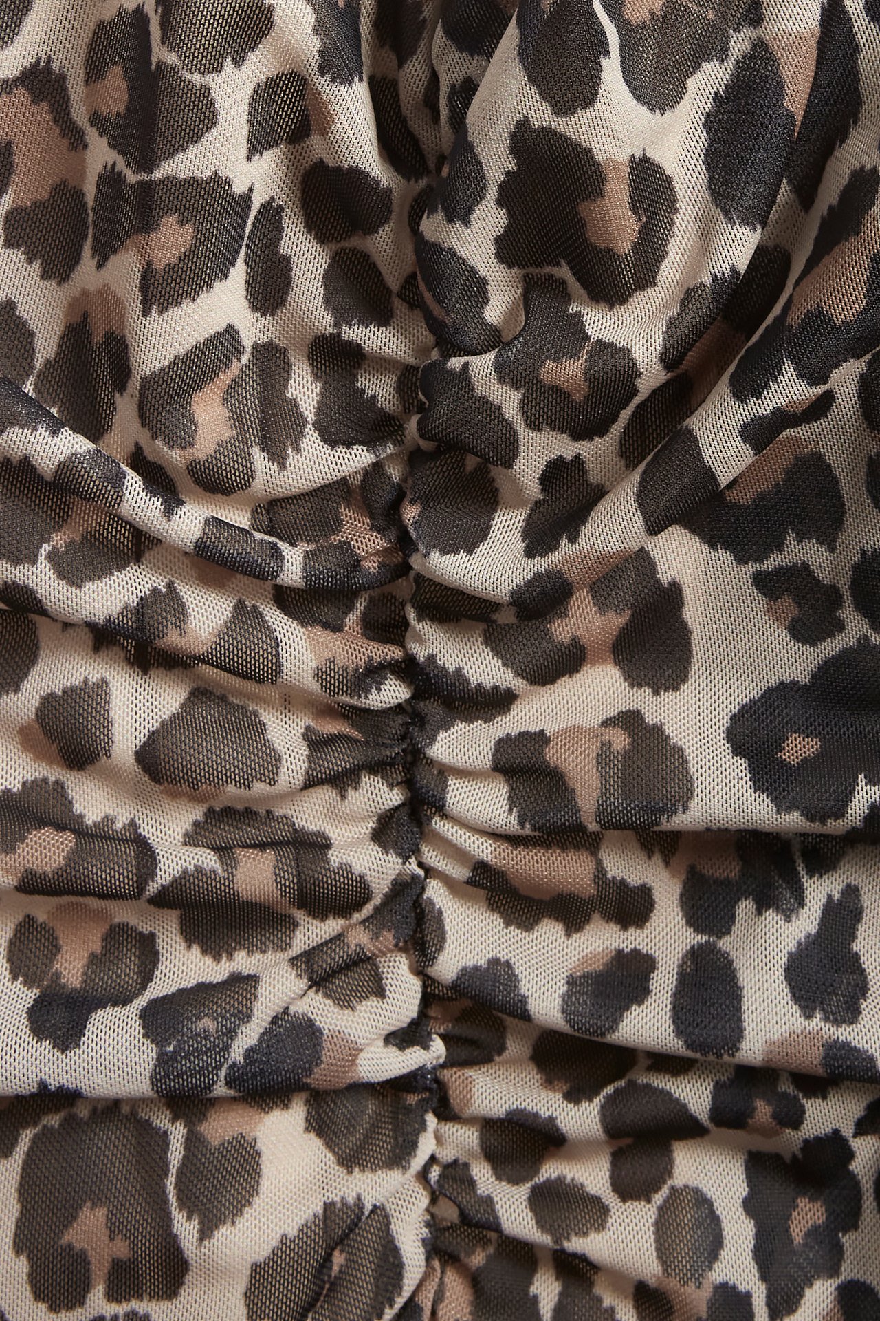 Verkkokangasmekko - Beige - 7