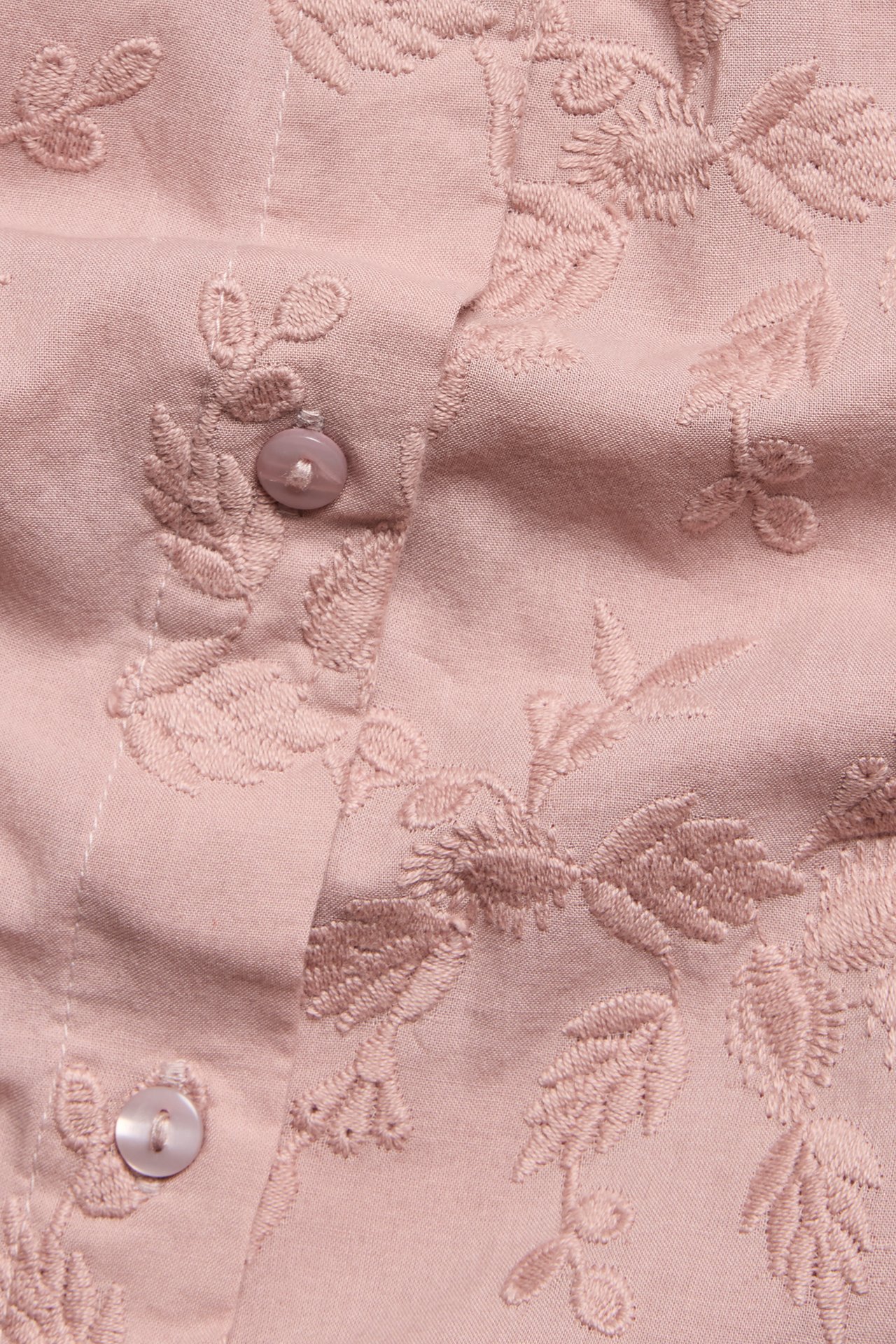 Blus med brodyr - Rosa - 5