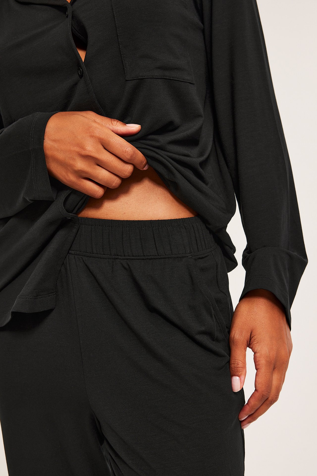 Pyjamas - Svart - 5