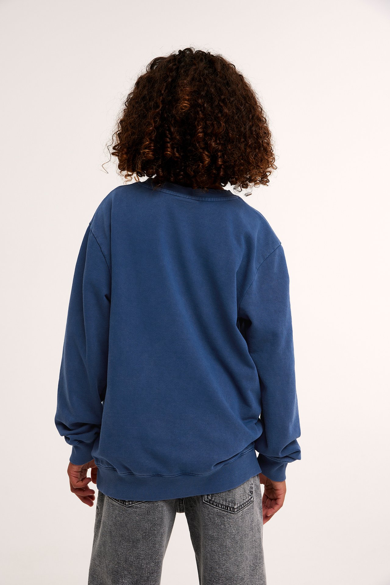 Sweatshirt - Mörkblå - 3