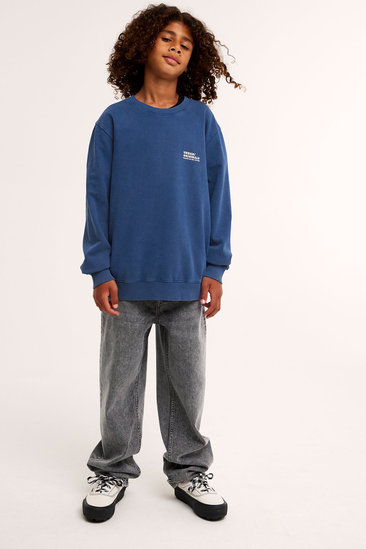 Sweatshirt - Mörkblå - 2