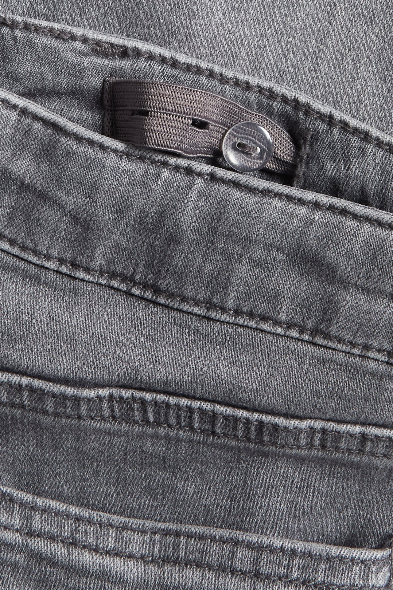 Bootcut jeans low waist - Silvergrå - 1