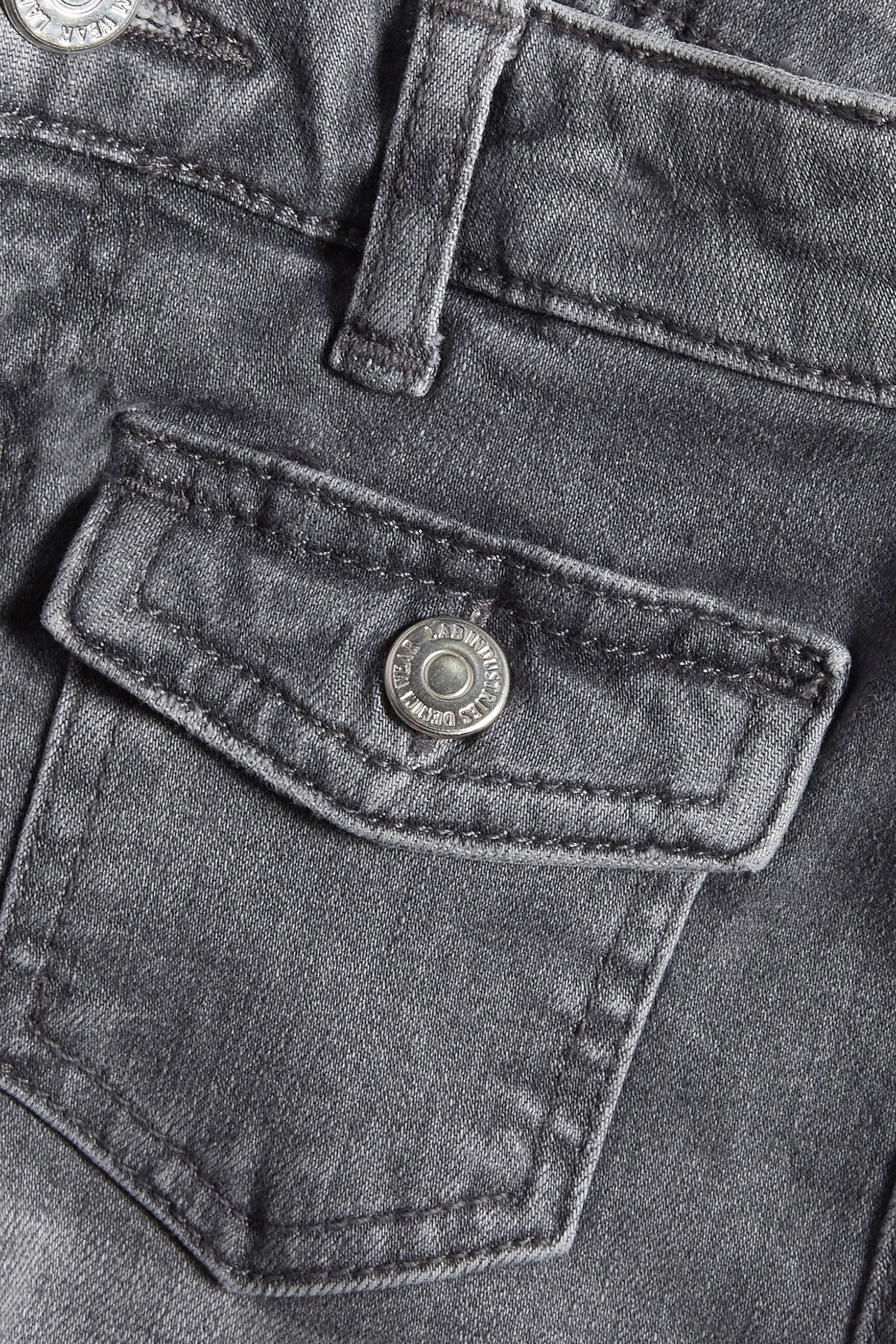 Bootcut jeans low waist - Hopeanharmaa - 2