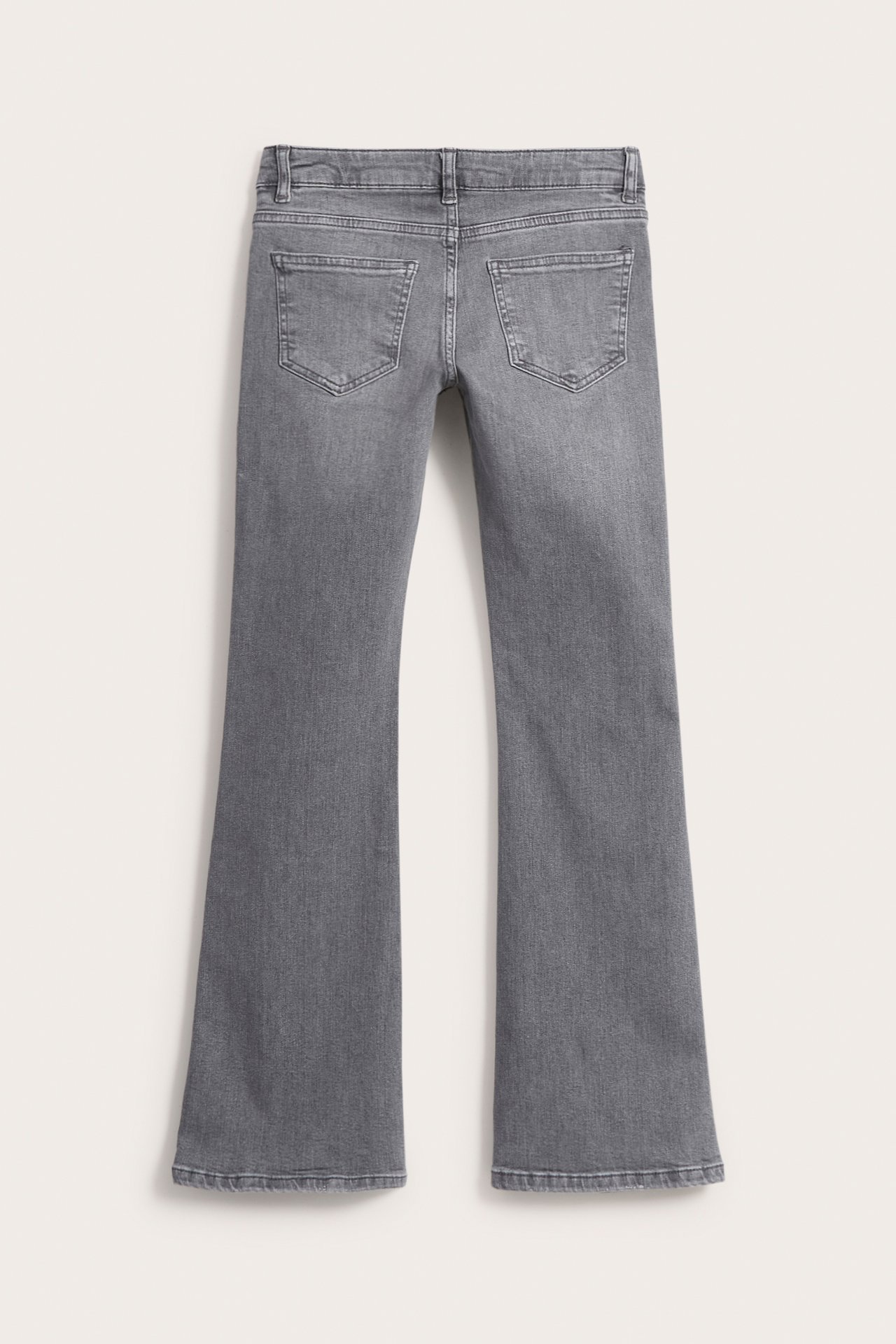 Bootcut jeans low waist - Sølvgrå - 4