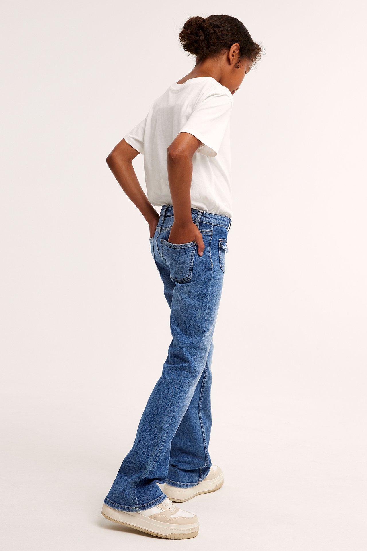 Bootcut jeans low waist - Denim - 4