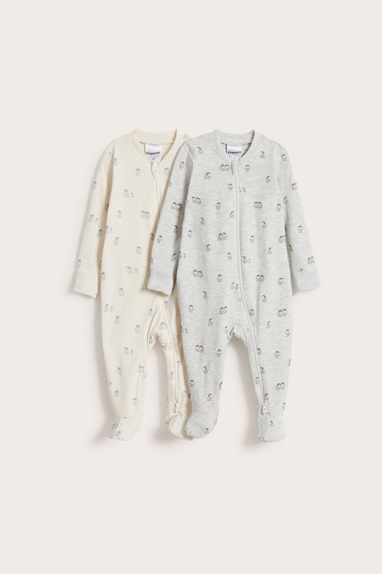 2-pk. mønstrede pyjamaser - Offwhite - 9