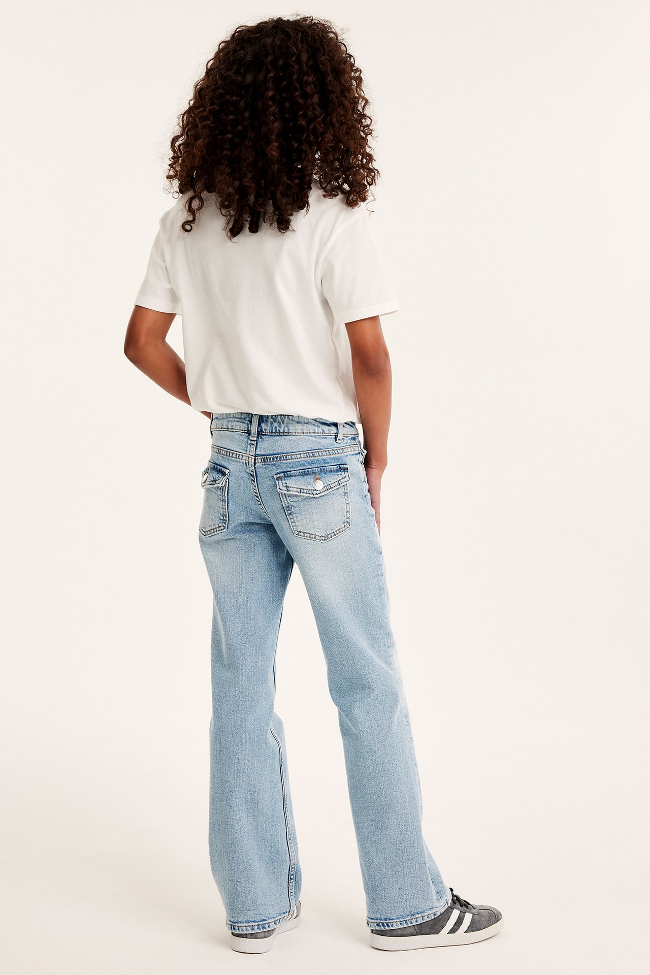 Bootcut jeans low waist