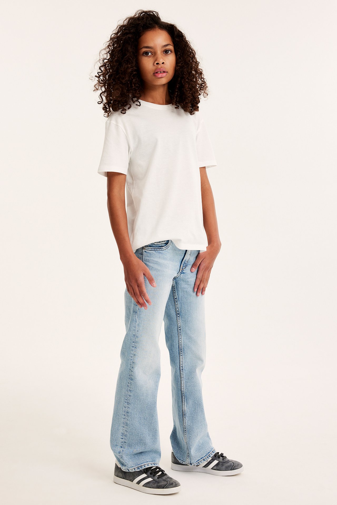 Bootcut jeans low waist - Lys denim - 1