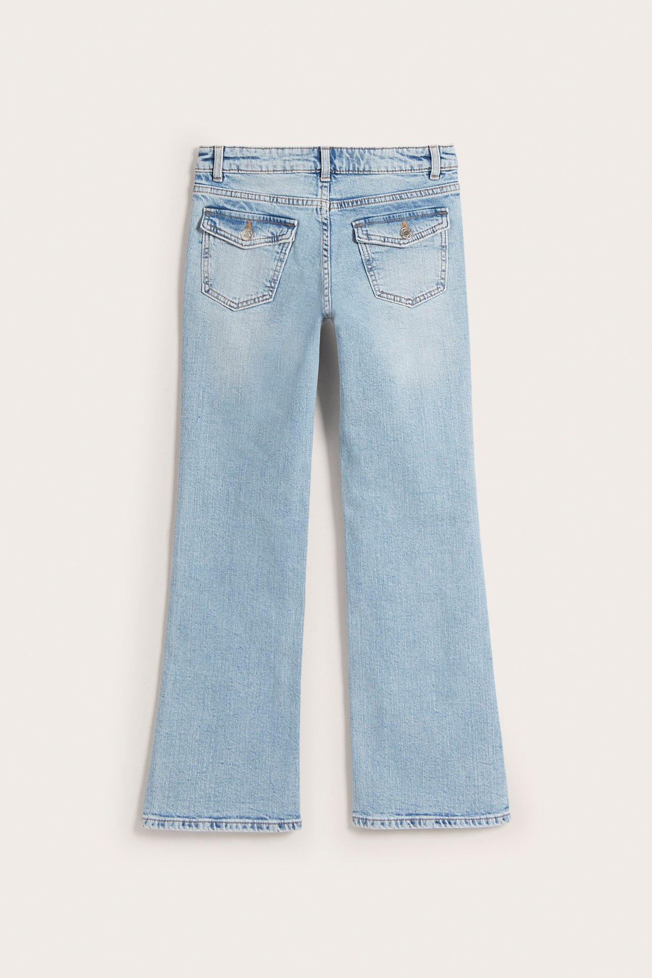 Bootcut jeans low waist - Lys denim - 9