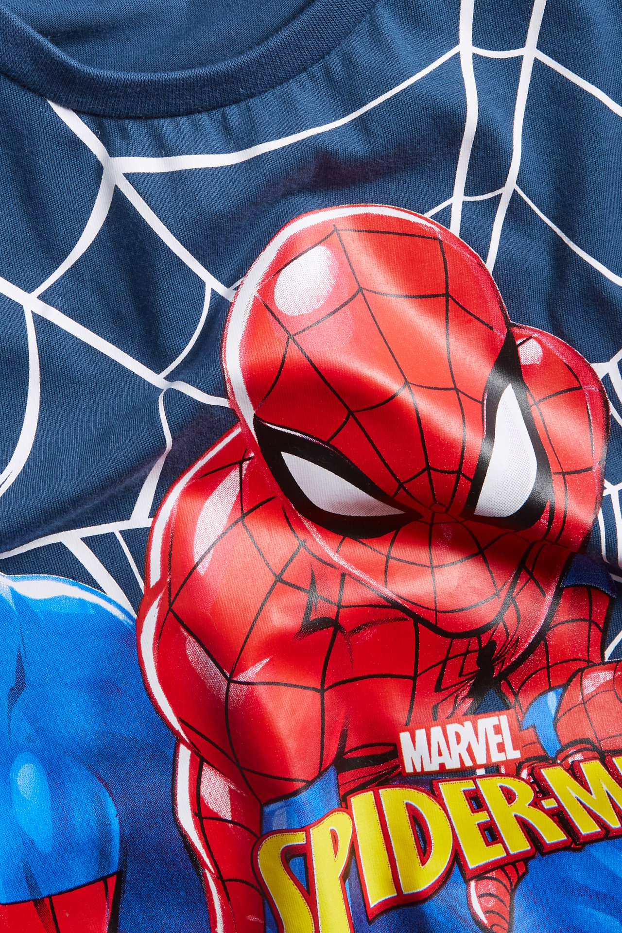 T-shirt Spiderman - Mörkblå - 1